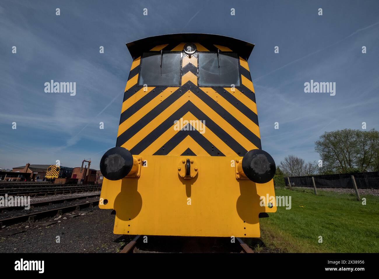 Diesel Shunter, Didcot Railway Centre, Oxfordshire Foto Stock