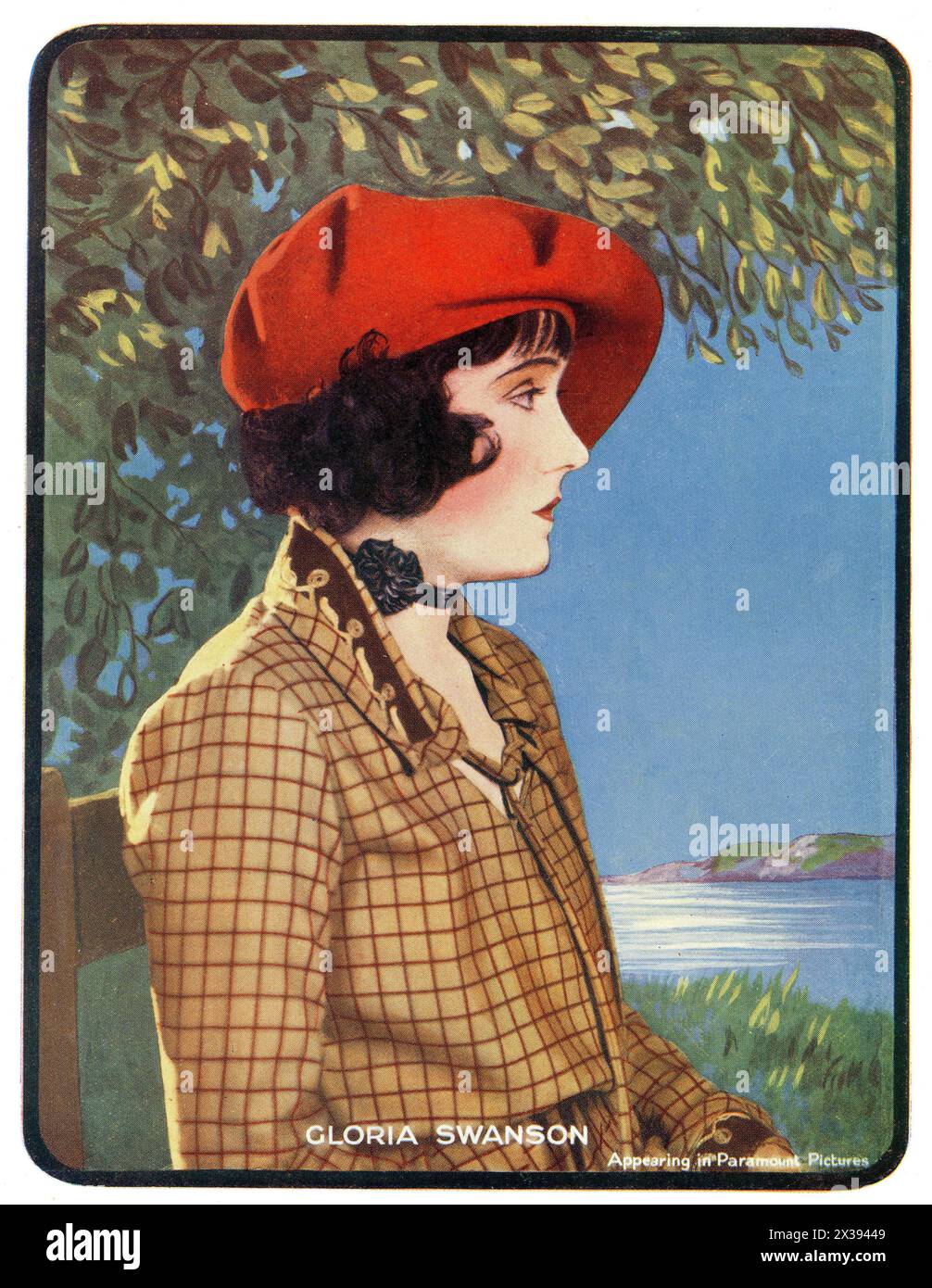 Immagine a colori di GLORIA SWANSON in THE HUMMING BIRD 1924 regista SIDNEY OLCOTT Paramount Pictures Foto Stock