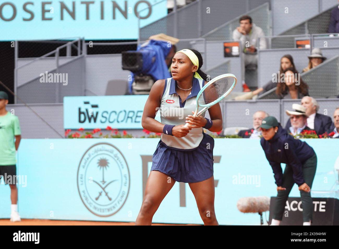 Mutua madrid open 2024 immagini e fotografie stock ad alta risoluzione