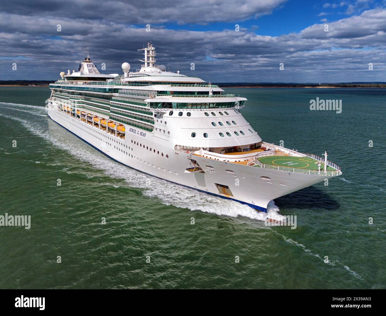 Jewel of the Seas è una nave da crociera di classe Radiance gestita da Royal Caribbean International. Foto Stock