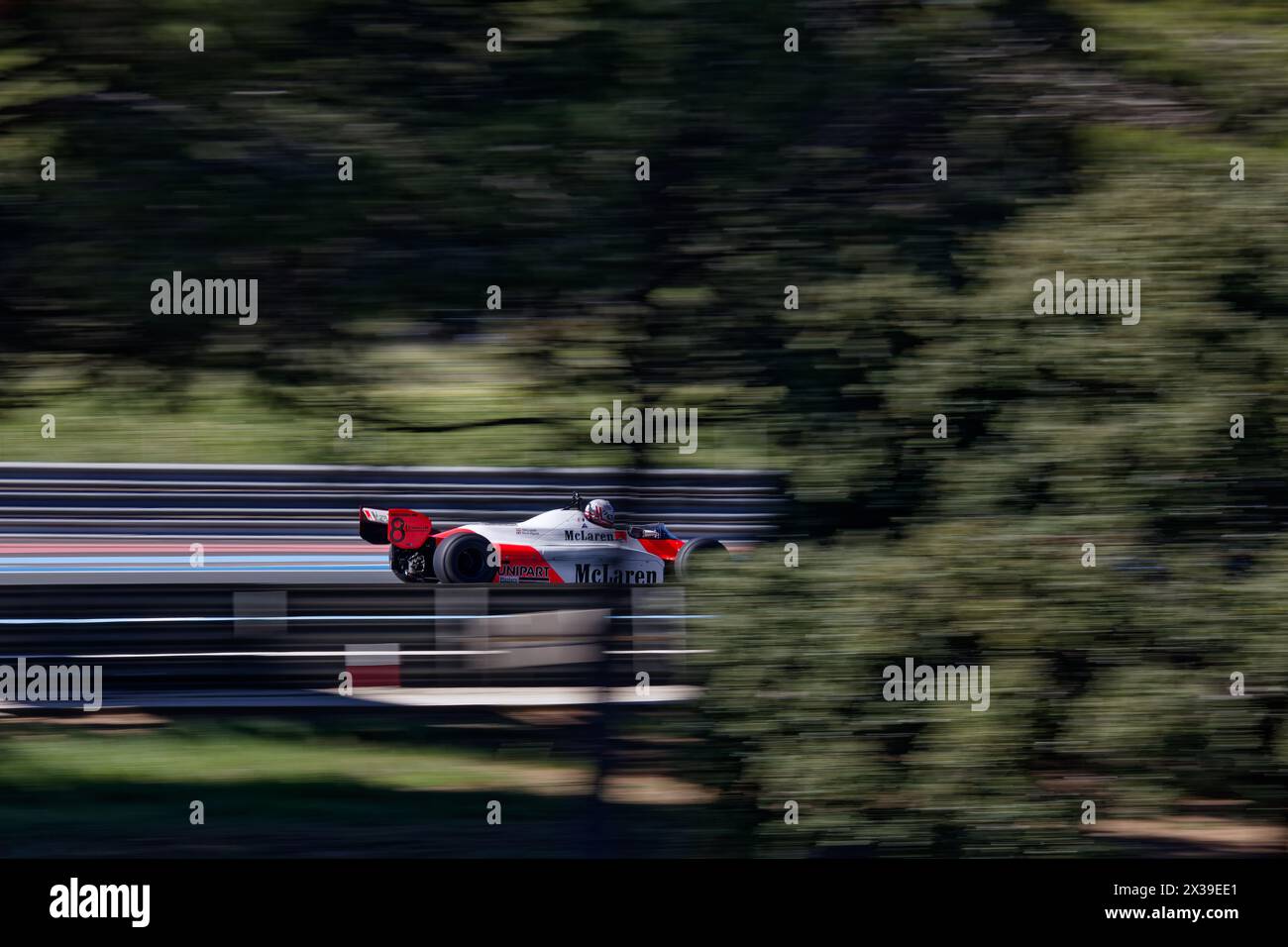 GP de France Historique 2024 al circuito Paul Ricard, Castellet, FRANCIA, 19/04/2024 Florent 'MrCrash' B. Foto Stock