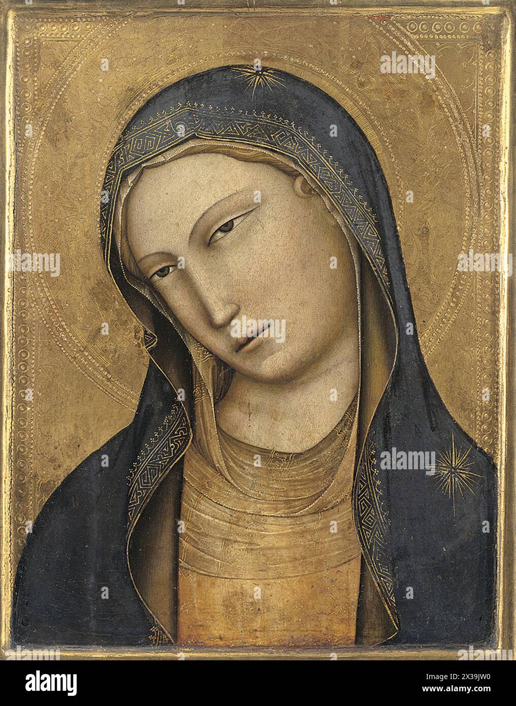 Madonna, c. 1381–1425, Rijksmuseum, Amsterdam Lorenzo Monaco Foto Stock