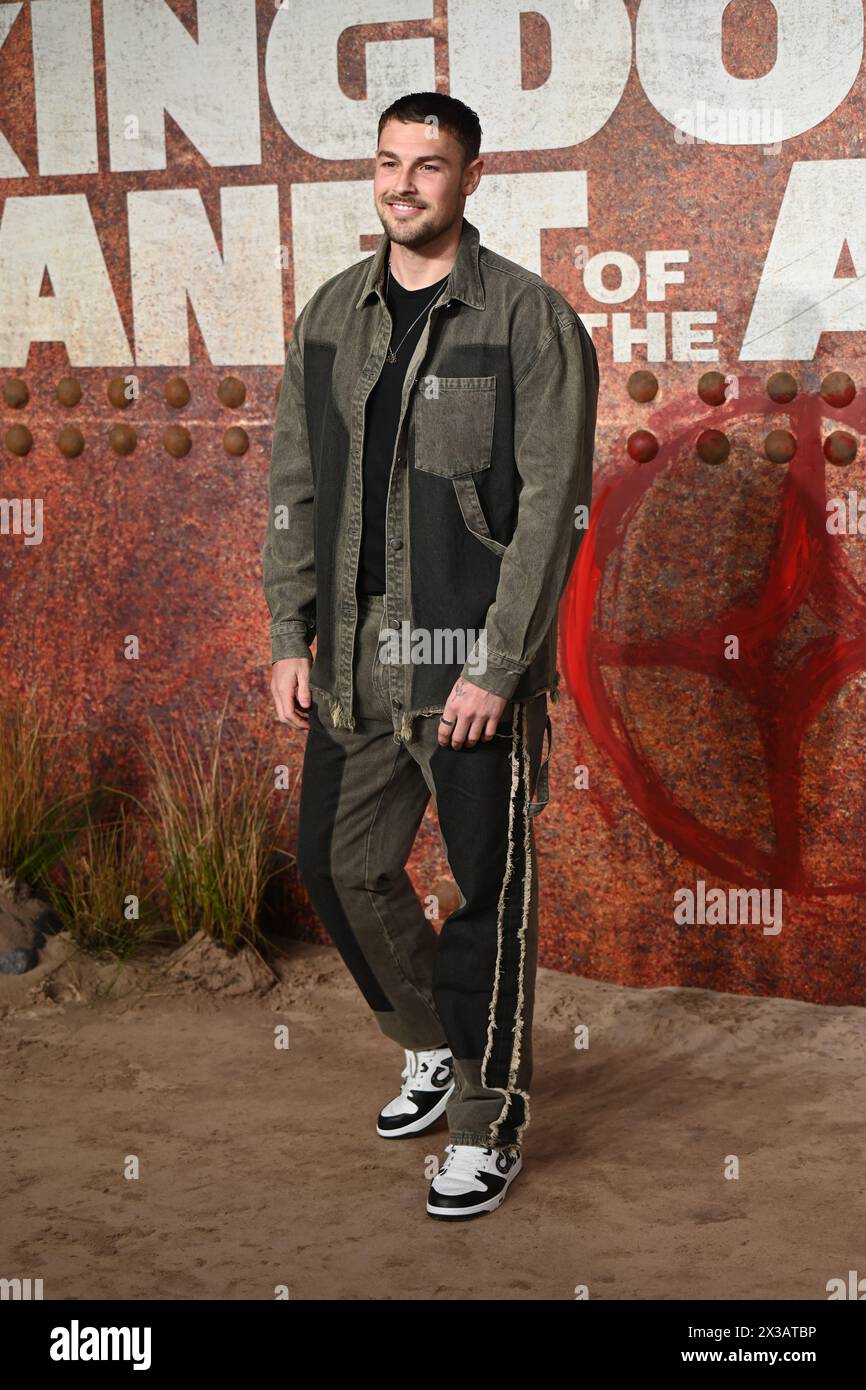 LONDRA, INGHILTERRA - APRILE 25 2024: Kori Sampson partecipa al Kingdom of the Planet of the Apes al BFI IMAX di Londra, Regno Unito. Foto Stock