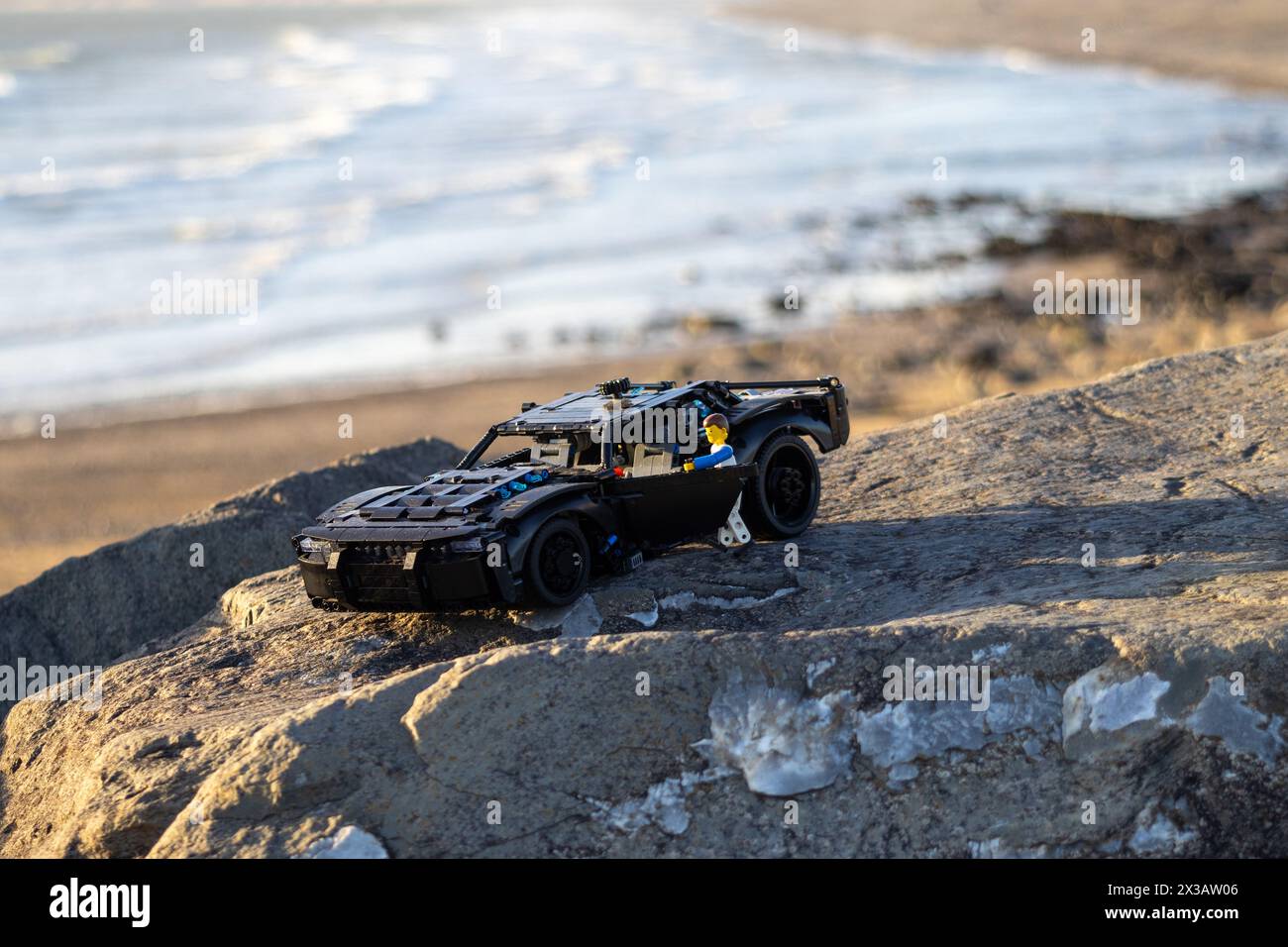 LEGO Technics The Batman - Batmobile - 42127 Foto Stock