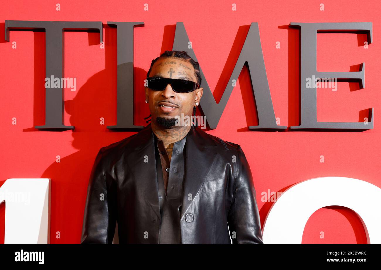 TIME100 Gala al Jazz al Lincoln Center giovedì 25 aprile 2024 a New York, USA. , . Città. Foto di John Angelillo/UPI credito: UPI/Alamy Live News Foto Stock