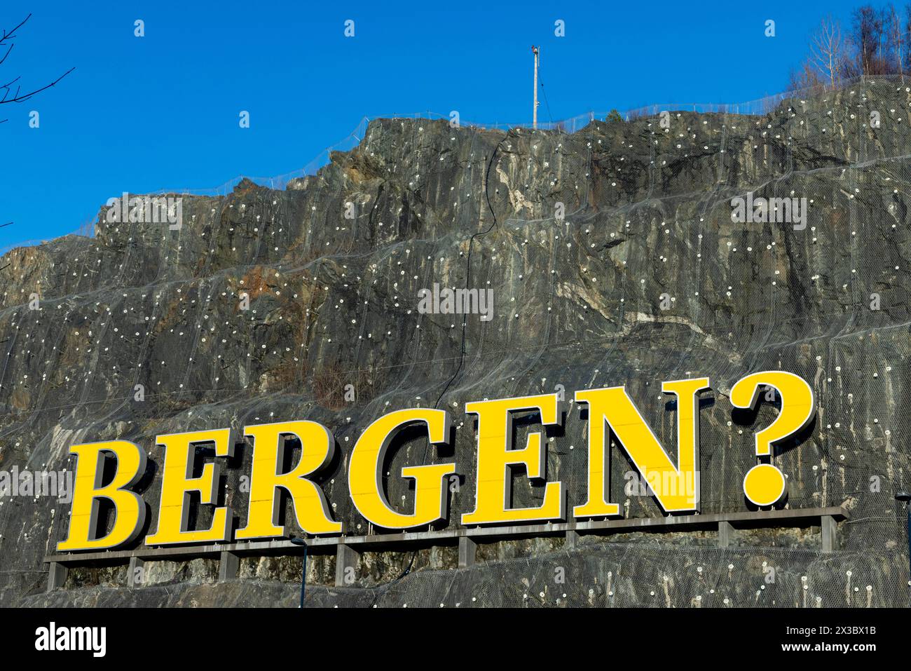 Bergen, Norvegia, costa sud-occidentale, Scandinavia, Europa settentrionale Foto Stock