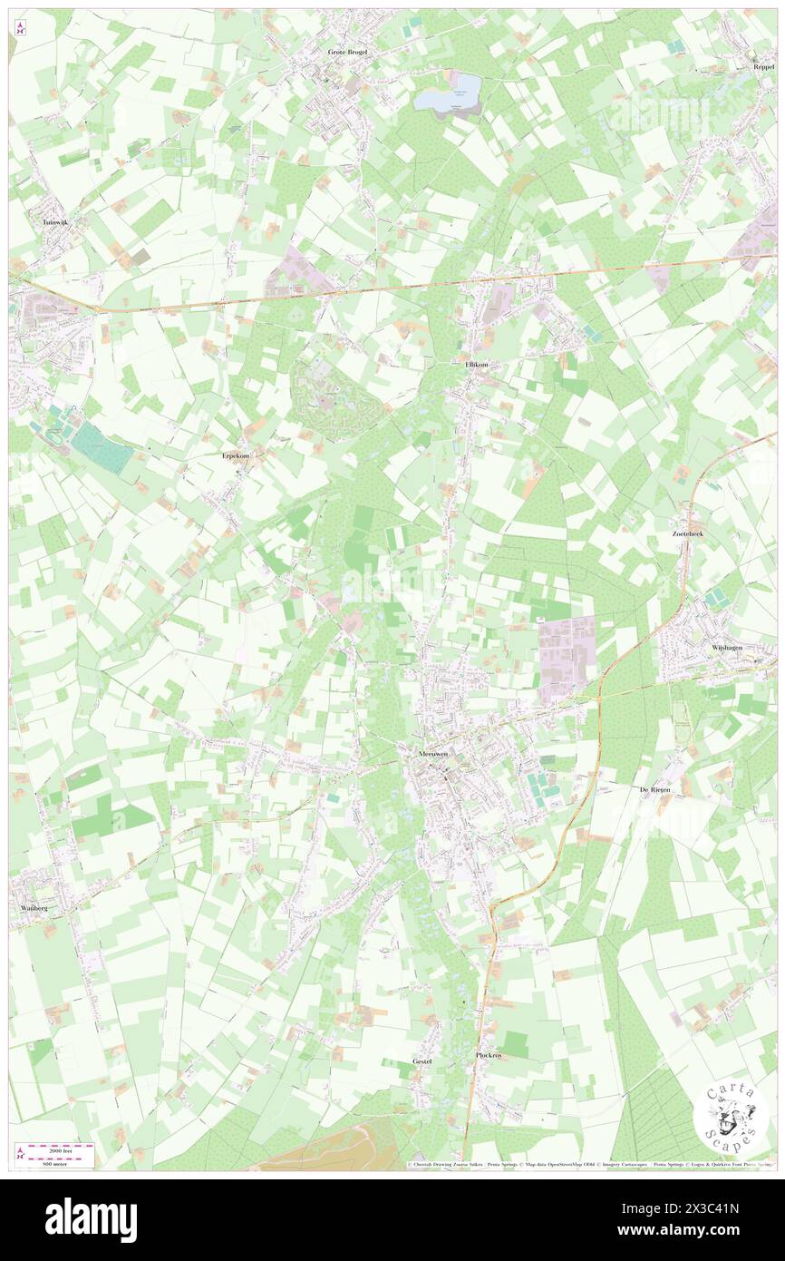 Luithegge, Provincie Limburg, BE, Belgio, Fiandre, N 51 6' 41'', N 5 30' 50'', MAP, Cartascapes Map pubblicata nel 2024. Esplora Cartascapes, una mappa che rivela i diversi paesaggi, culture ed ecosistemi della Terra. Viaggia attraverso il tempo e lo spazio, scoprendo l'interconnessione del passato, del presente e del futuro del nostro pianeta. Foto Stock