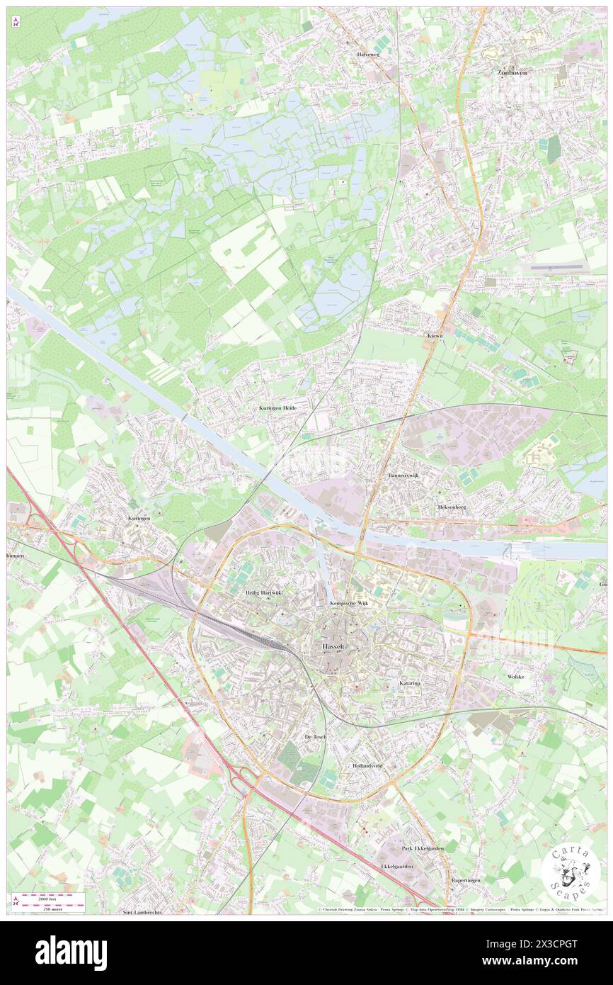 Engelenwinning, Provincie Limburg, BE, Belgio, Fiandre, N 50 57' 0'', N 5 19' 59'', MAP, Cartascapes Map pubblicata nel 2024. Esplora Cartascapes, una mappa che rivela i diversi paesaggi, culture ed ecosistemi della Terra. Viaggia attraverso il tempo e lo spazio, scoprendo l'interconnessione del passato, del presente e del futuro del nostro pianeta. Foto Stock