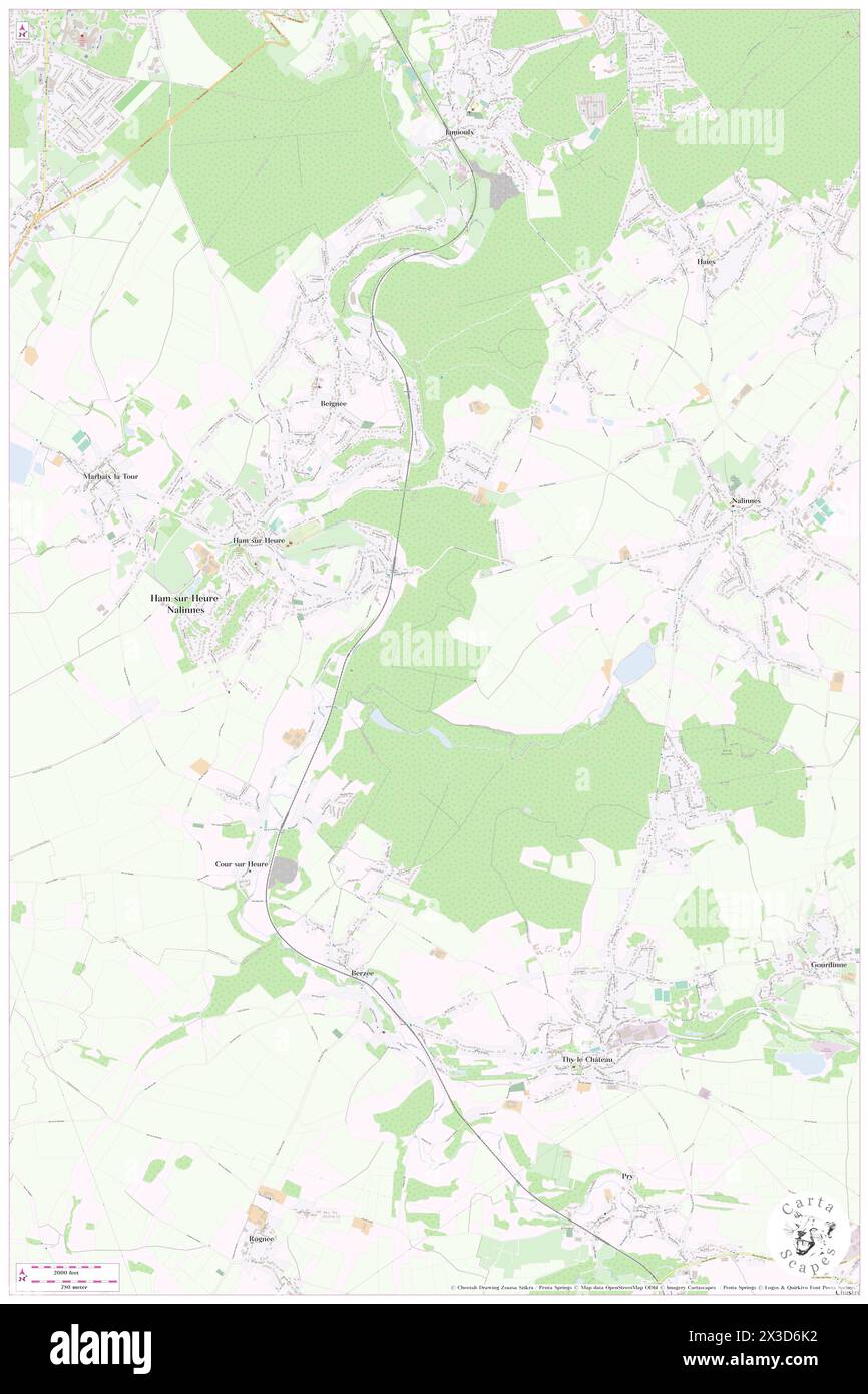 Bois Jacques, Province du Hainaut, BE, Belgio, Vallonia, N 50 18' 48'', N 4 24' 35'', MAP, Cartascapes Map pubblicata nel 2024. Esplora Cartascapes, una mappa che rivela i diversi paesaggi, culture ed ecosistemi della Terra. Viaggia attraverso il tempo e lo spazio, scoprendo l'interconnessione del passato, del presente e del futuro del nostro pianeta. Foto Stock