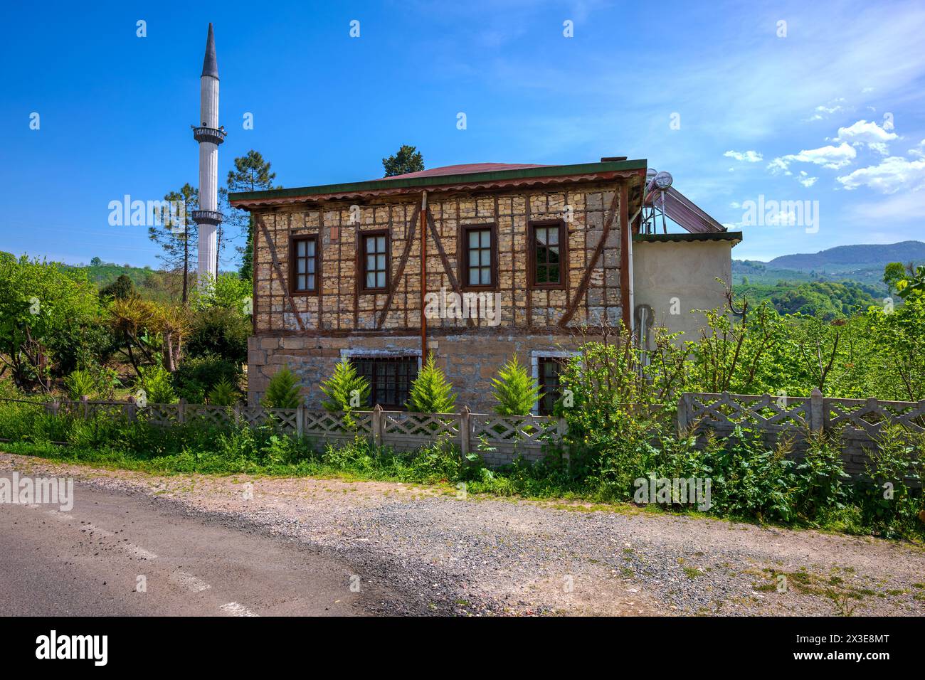 Dimora storica del villaggio Foto Stock