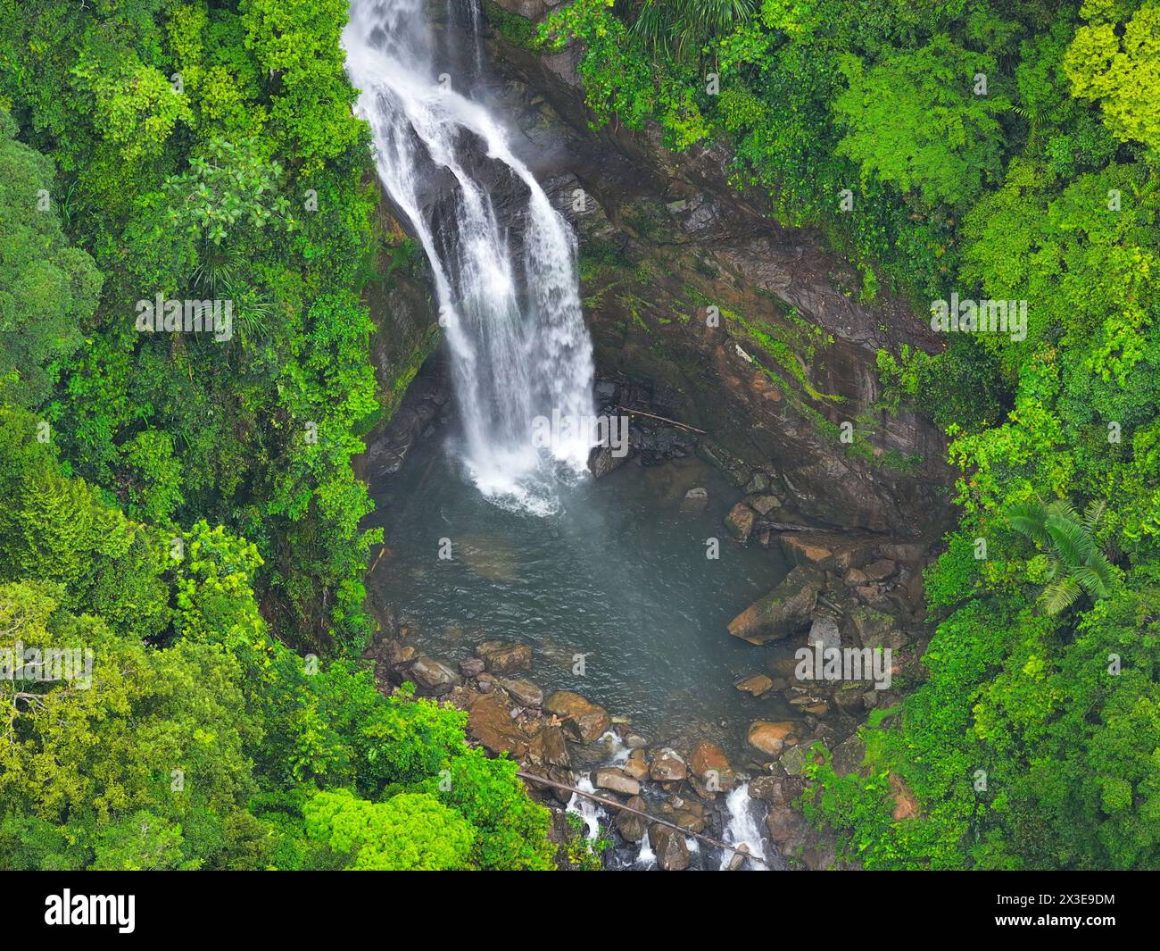 Airt si trova a sud della città di Padang, Sumatra occidentale, Indonesia Foto Stock