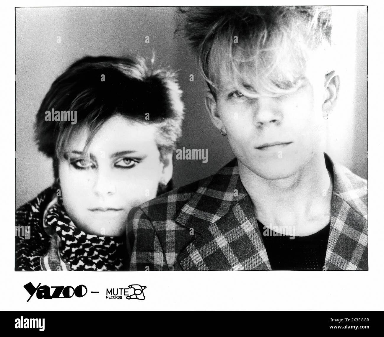 Yazoo - immagine promozionale dell'etichetta musicale d'epoca - fotografo sconosciuto, solo per uso editoriale Foto Stock
