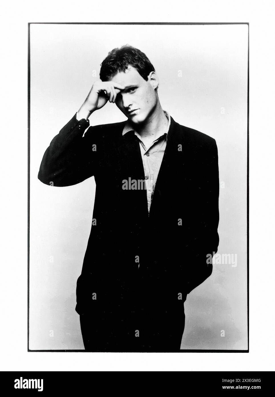 Keith Strickland - immagine promozionale etichetta musicale d'epoca - fotografo sconosciuto, solo per uso editoriale Foto Stock