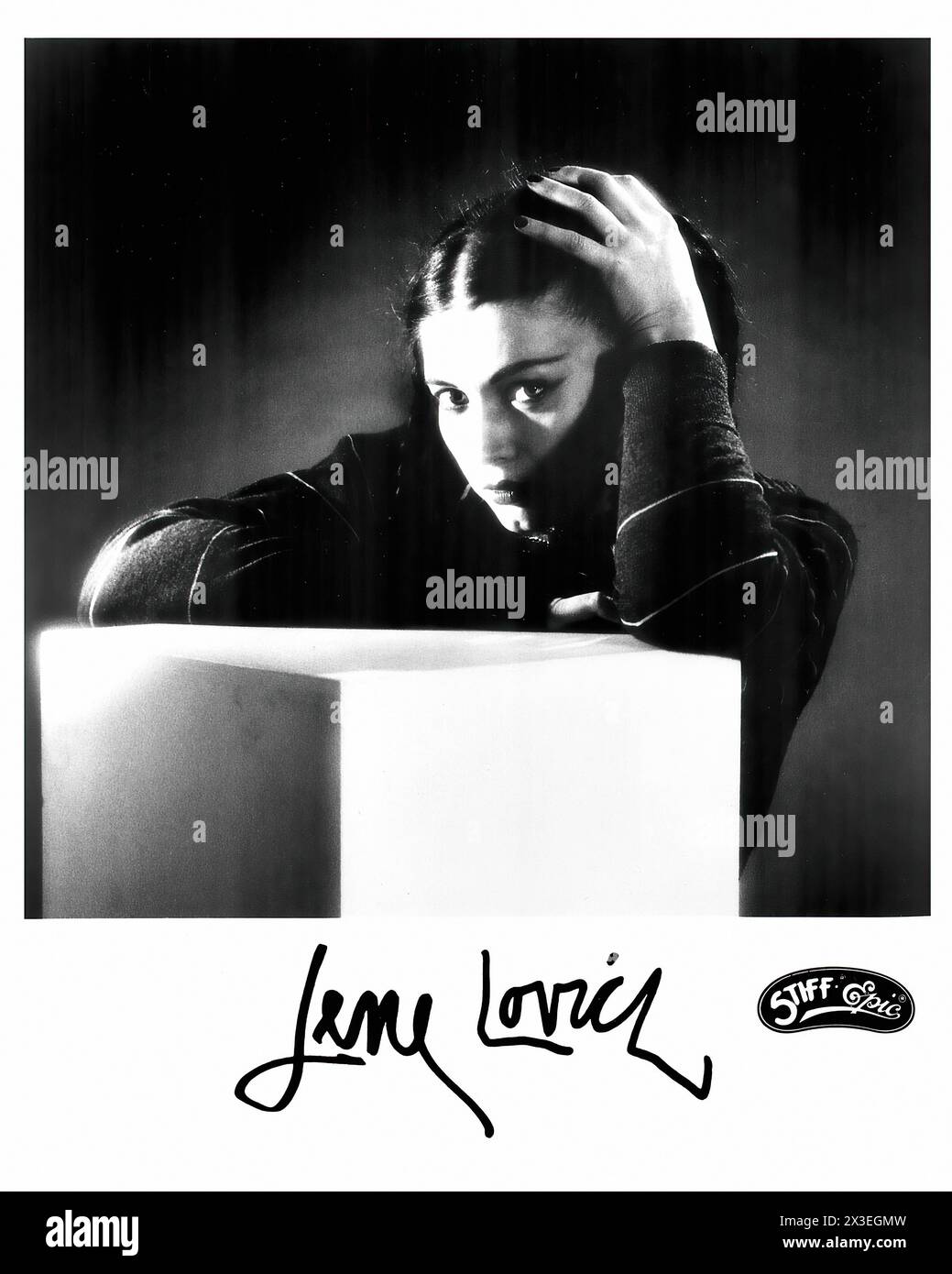 Lene Lovich 001 - immagine promozionale etichetta musicale d'epoca - fotografo sconosciuto, solo per uso editoriale Foto Stock