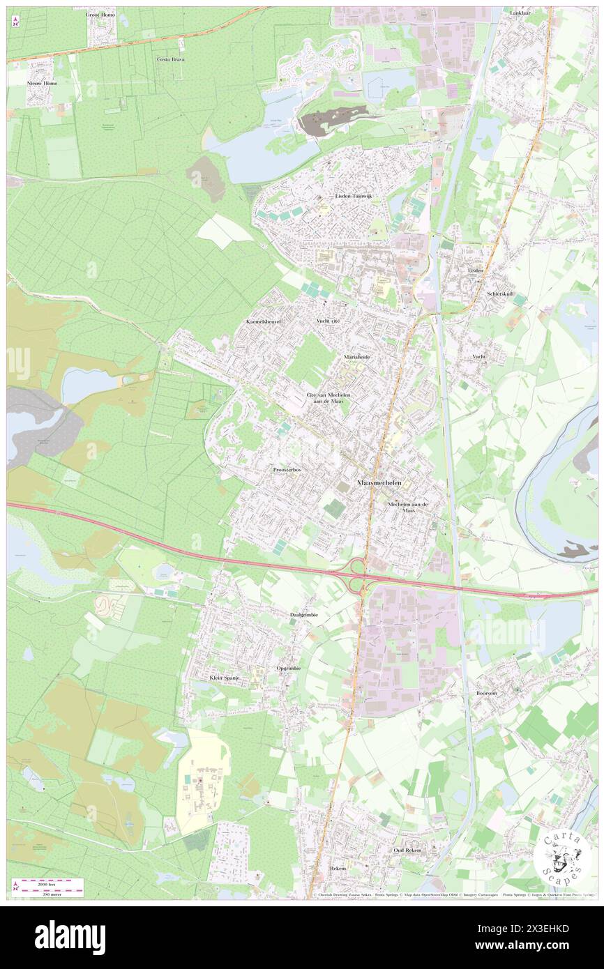 Boseinde, Provincie Limburg, BE, Belgio, Fiandre, N 50 58' 0'', N 5 40' 59'', MAP, Cartascapes Map pubblicata nel 2024. Esplora Cartascapes, una mappa che rivela i diversi paesaggi, culture ed ecosistemi della Terra. Viaggia attraverso il tempo e lo spazio, scoprendo l'interconnessione del passato, del presente e del futuro del nostro pianeta. Foto Stock