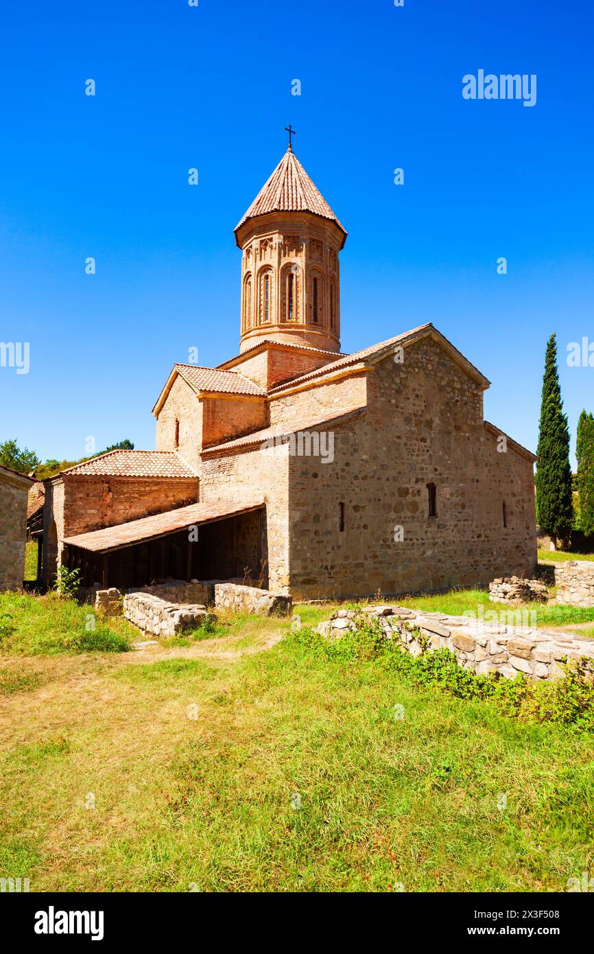 Complesso del Monastero di Ikalto a Kakheti. Kakheti è una regione della Georgia orientale con Telavi come capitale. Foto Stock