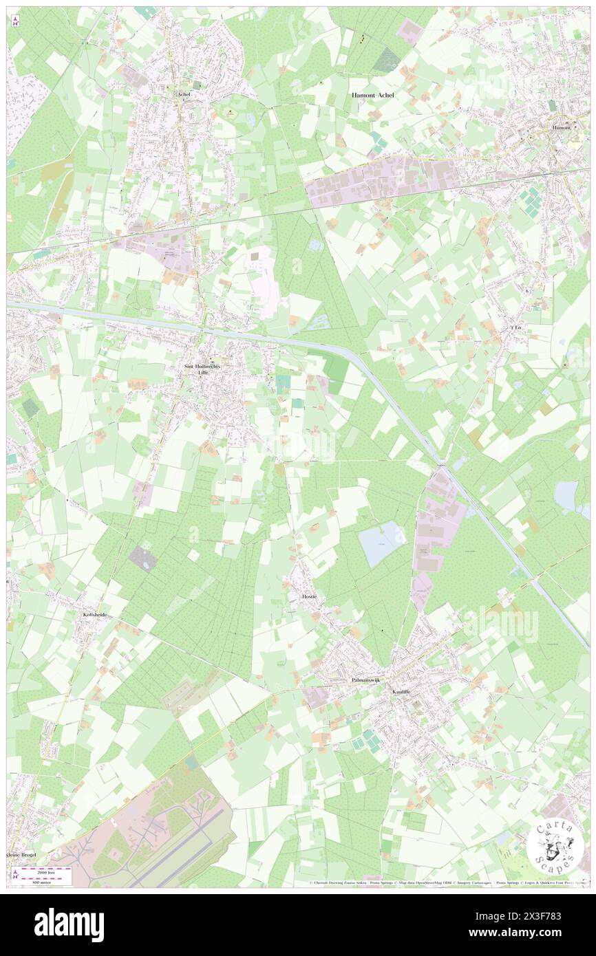 Broekbeek, Provincie Limburg, BE, Belgio, Fiandre, N 51 13' 0'', N 5 30' 0'', MAP, Cartascapes Map pubblicata nel 2024. Esplora Cartascapes, una mappa che rivela i diversi paesaggi, culture ed ecosistemi della Terra. Viaggia attraverso il tempo e lo spazio, scoprendo l'interconnessione del passato, del presente e del futuro del nostro pianeta. Foto Stock