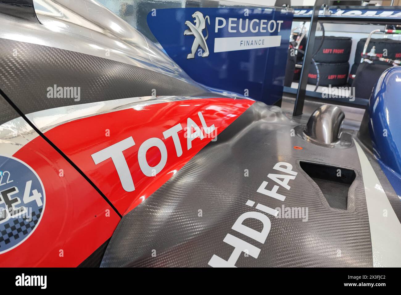 GP de France Historique 2024 al circuito Paul Ricard, Castellet, FRANCIA, 19/04/2024 Florent 'MrCrash' B. Foto Stock