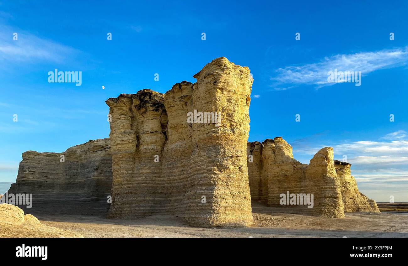 Monumento, roccia e punto di riferimento naturale Foto Stock