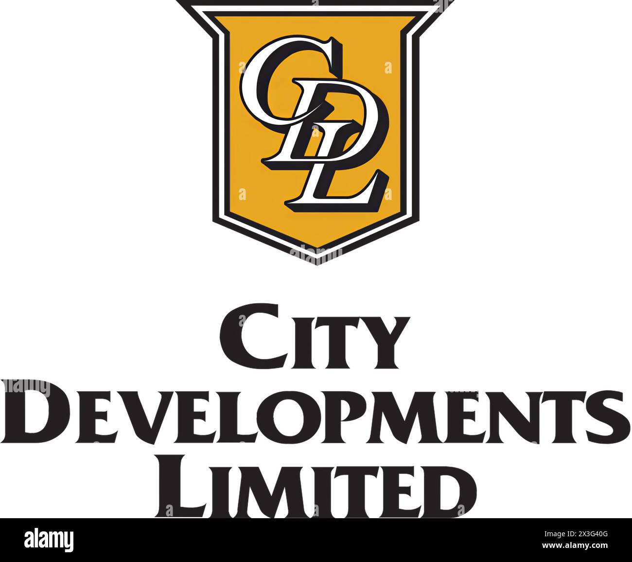 New York, USA - 9 marzo 2024: CDL City Developments Limited Company Logo, Corporation Icon, Editoriale illustrativo. Foto Stock