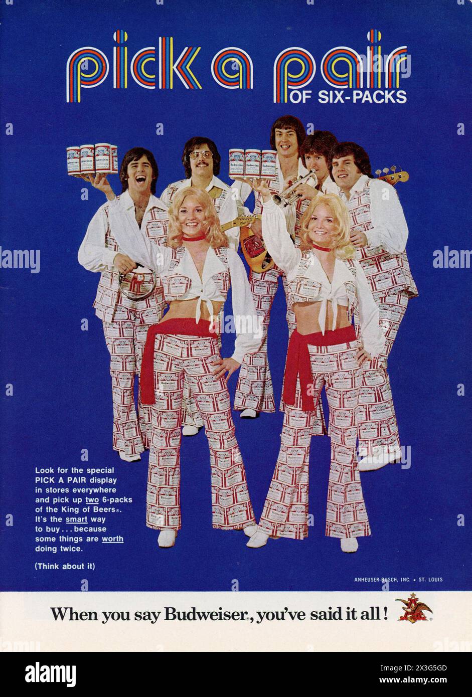 Pubblicità vintage 'Playboy' Magazine luglio 1972, USA Foto Stock