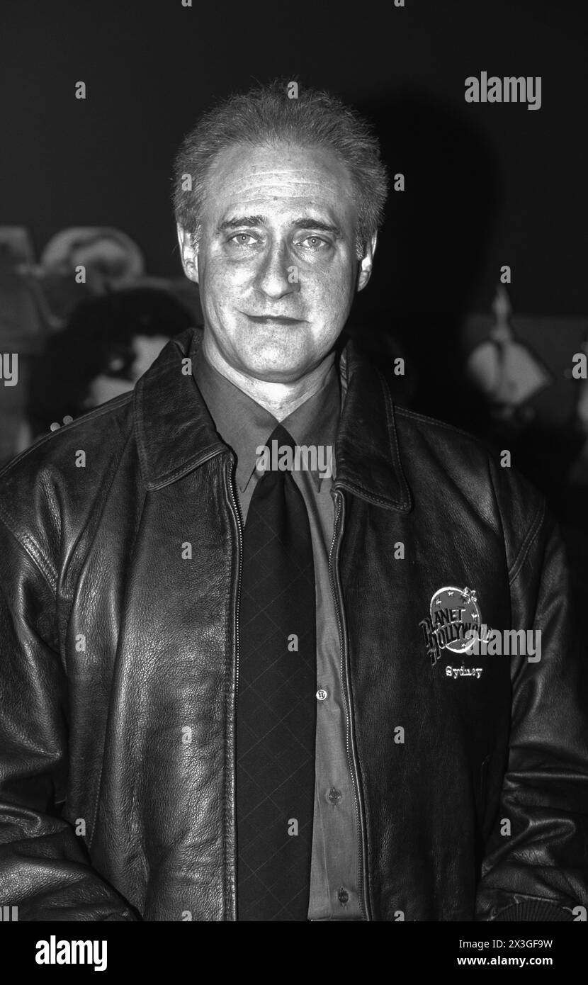 Brent Spiner l'attore che ha interpretato I DATI in Star Trek Next Generation al primo episodio di Star Trek: Insurrection a Sydney in Australia nel 1998, trekkie. Foto Stock