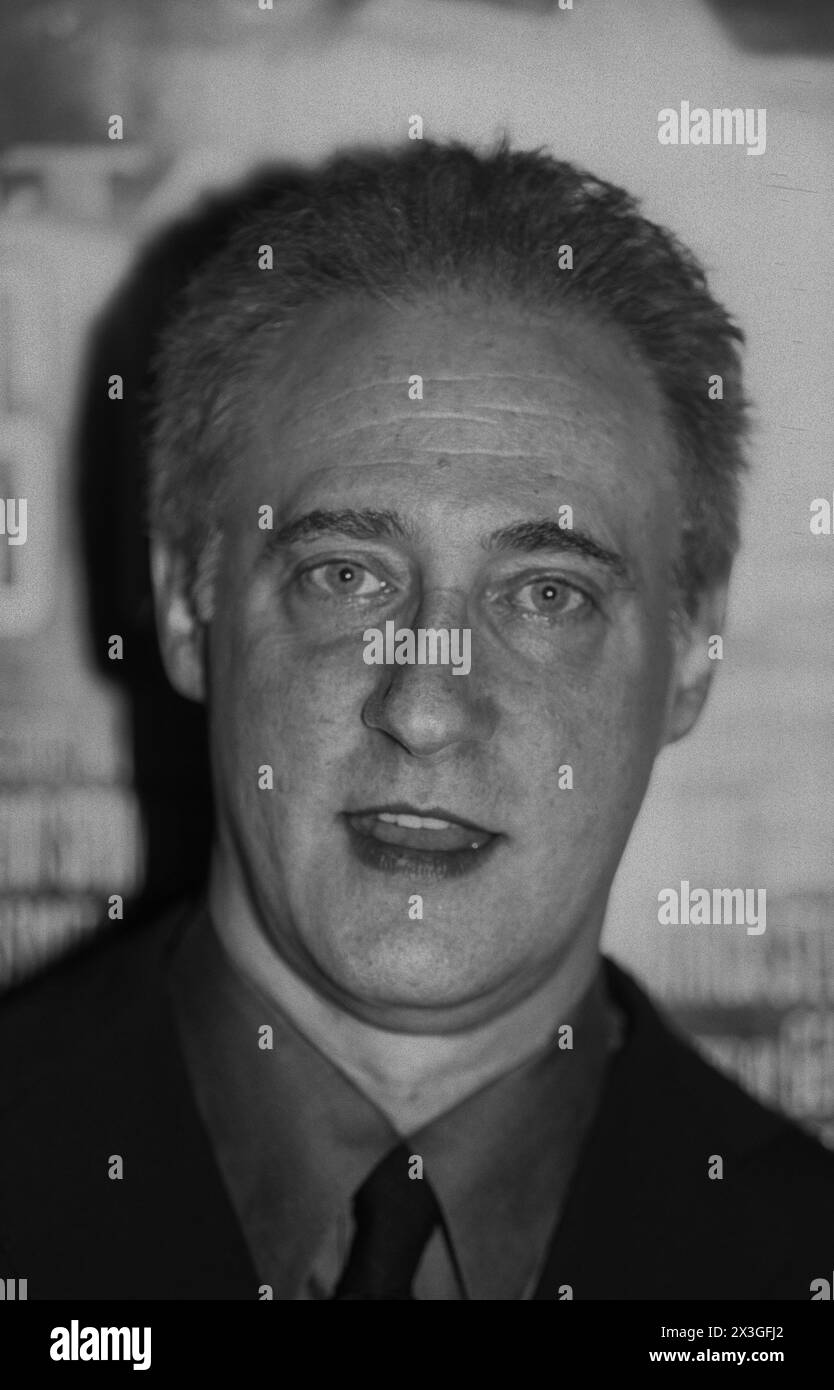 Brent Spiner l'attore che ha interpretato I DATI in Star Trek Next Generation al primo episodio di Star Trek: Insurrection a Sydney in Australia nel 1998, trekkie. Foto Stock