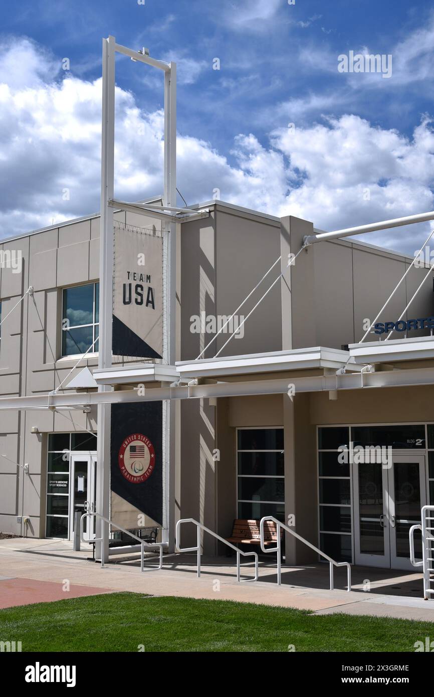 US Olympic Training Center a Colorado Springs, Colorado Foto Stock