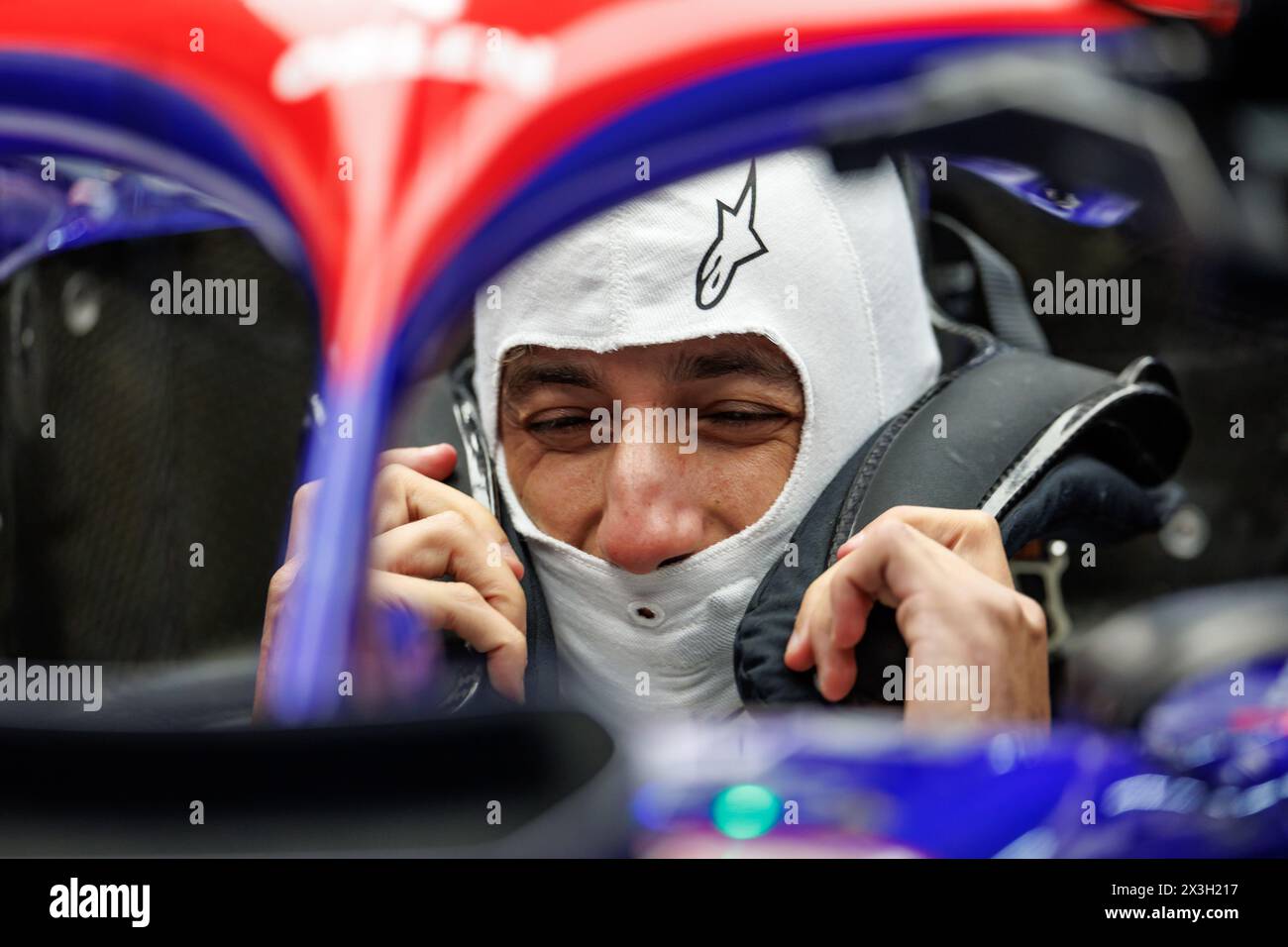 Circuito di Suzuka, 5 aprile 2024: Daniel Ricciardo (AUS) della Visa RB durante il Gran Premio di Formula 1 del Giappone 2024. Foto Stock