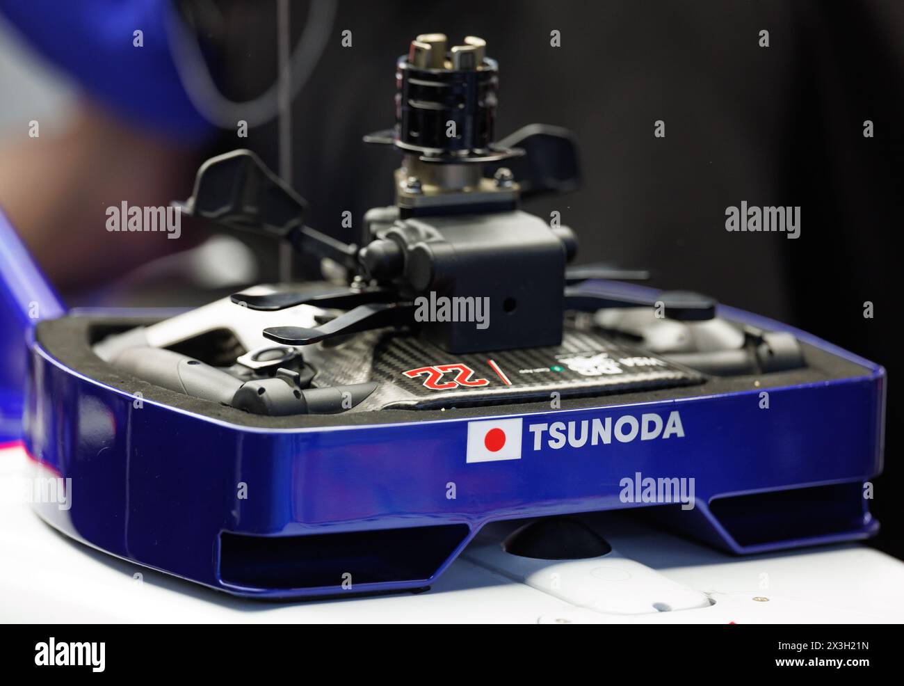 Circuito di Suzuka, 5 aprile 2024: Il volante di Yuki Tsunoda (JPN) di Visa RB durante il Gran Premio di Formula uno del Giappone 2024. Foto Stock