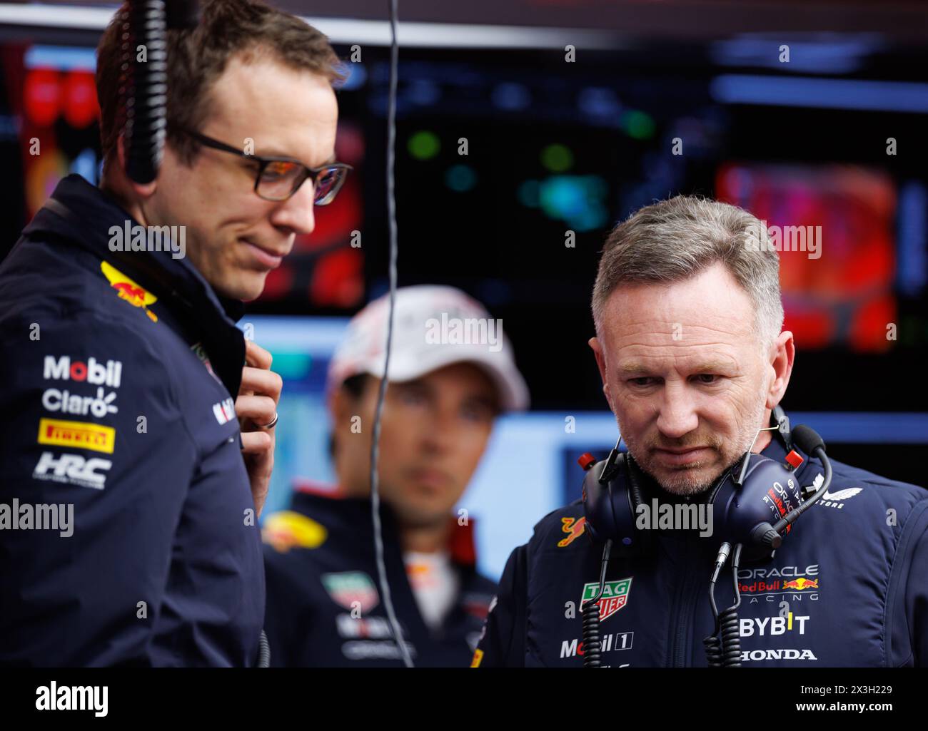 Circuito di Suzuka, 5 aprile 2024: Christian Horner, preside della Red Bull Racing durante il Gran Premio di Formula 1 del Giappone 2024. Foto Stock