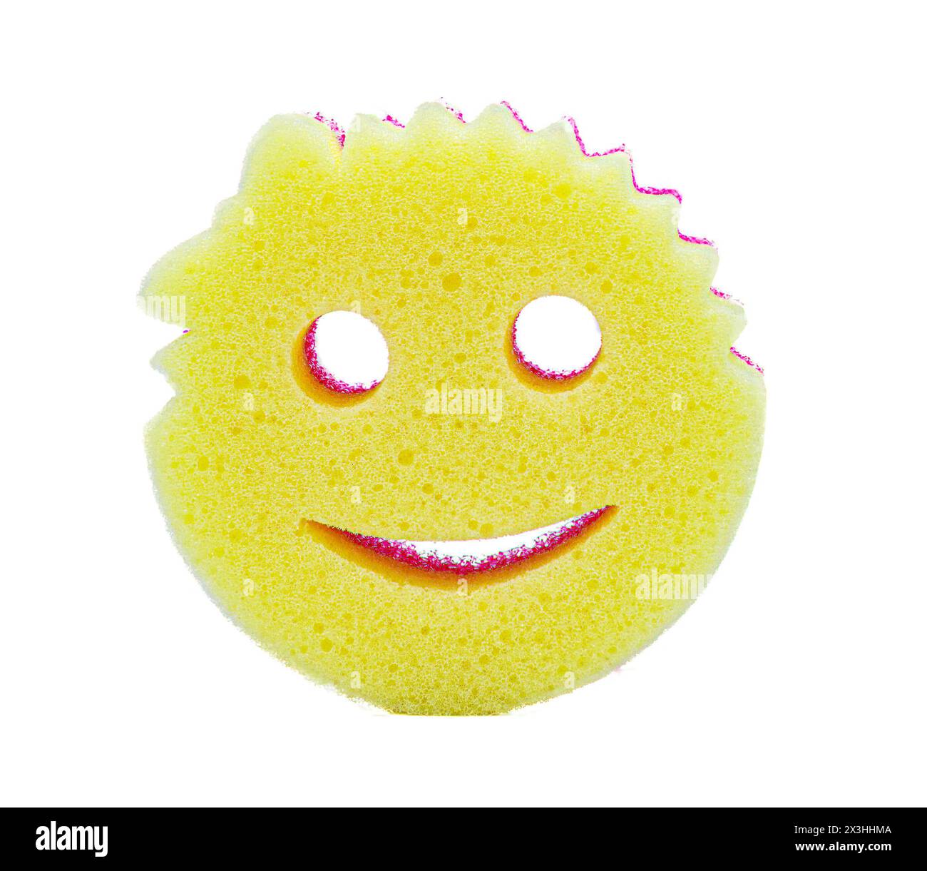 Ocala, Florida 26 gennaio 2024 Scrub Mommy and Daddy spugne omonime a forma di faccia sorridente realizzate in un polimero altamente tecnologico, in mostra Foto Stock