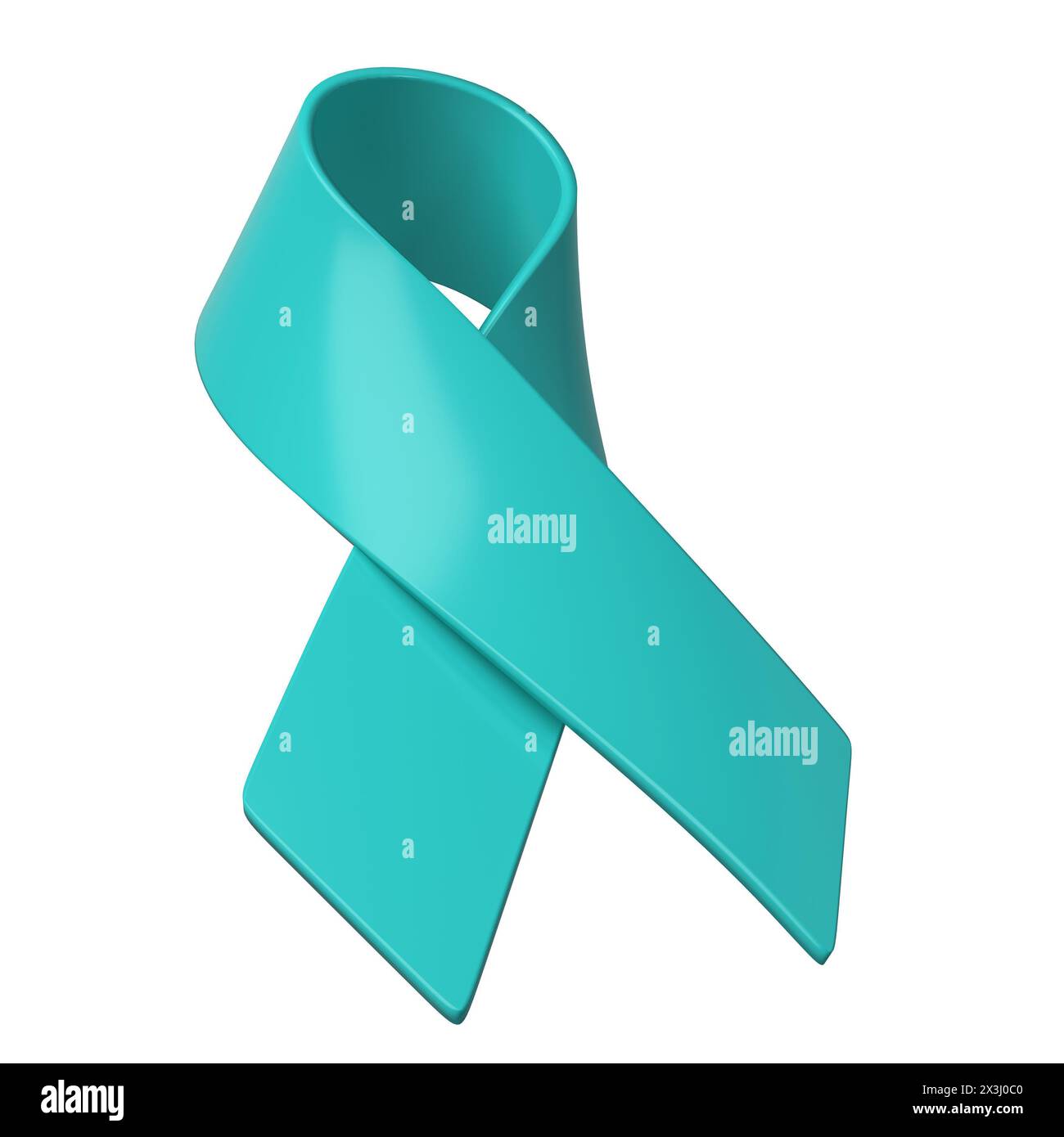 illustrazione dell'icona della barra multifunzione 3d. Consapevolezza per il cancro ovarico cervicale, sindrome dell'ovaio policistico, disturbo da stress post-traumatico, ossessivo Foto Stock