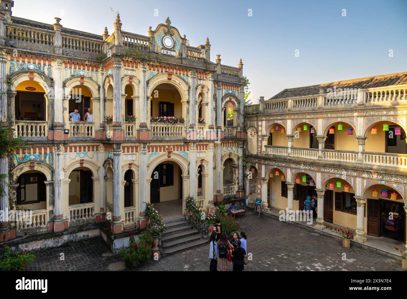 Il Palazzo dei Re Hmong (Vau Meo) a Bac ha, provincia di Lao Cai, Vietnam Foto Stock