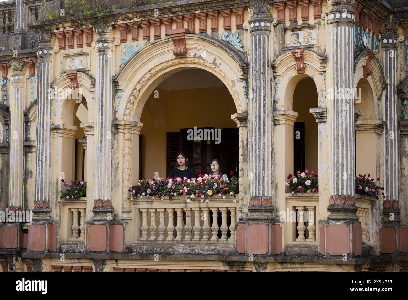 Il Palazzo dei Re Hmong (Vau Meo) a Bac ha, provincia di Lao Cai, Vietnam Foto Stock
