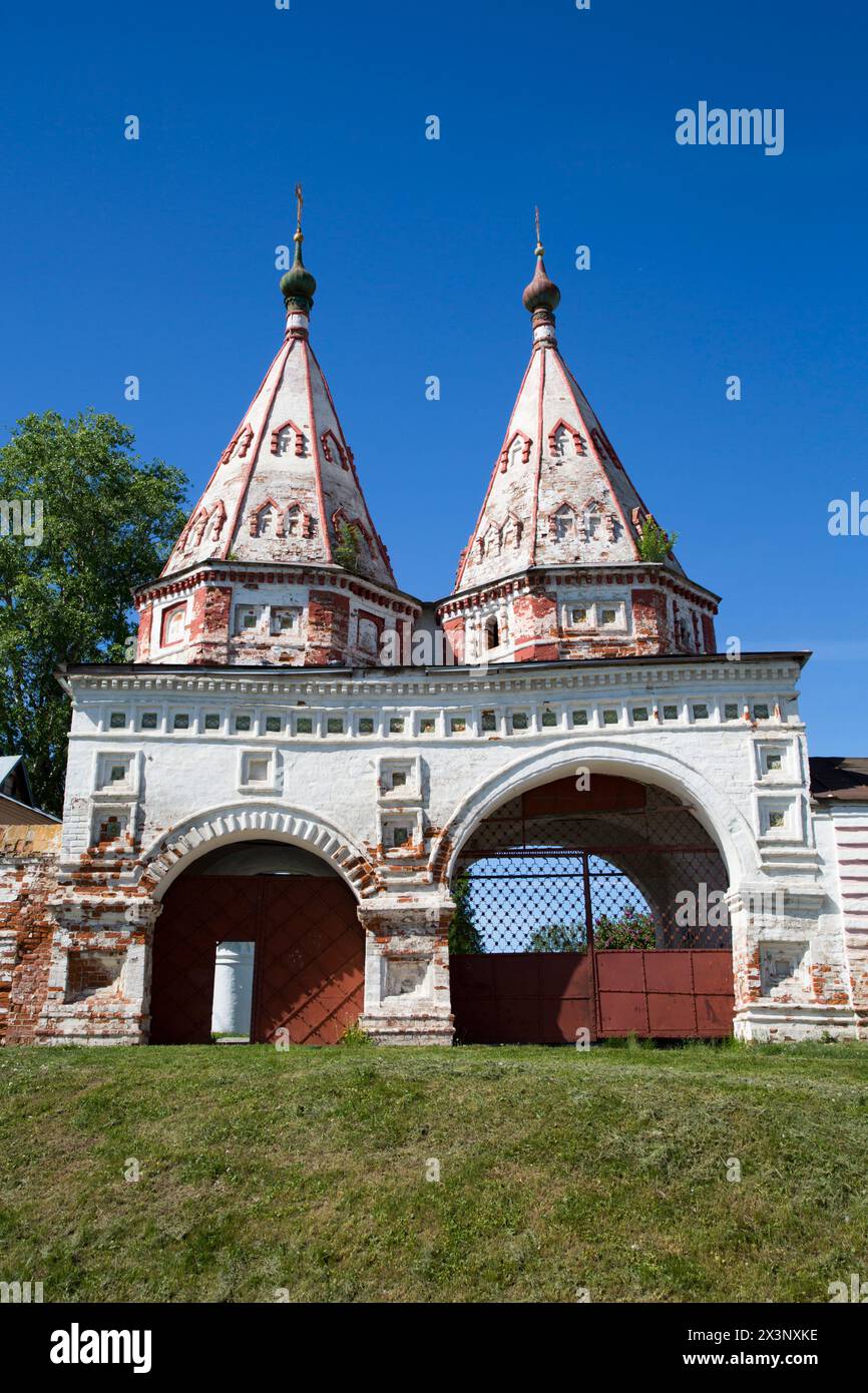 Convento della veste (Rizopolozhensky), sito patrimonio dell'umanità dell'UNESCO, Suzdal, Oblast' di Vladimir, Russia Foto Stock