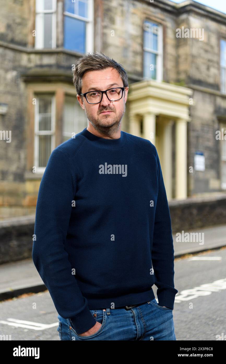 Alistair Fraser, professore universitario di Glasgow che sta facendo ricerche sulla Scottish Violence Reduction Unit. Foto Stock