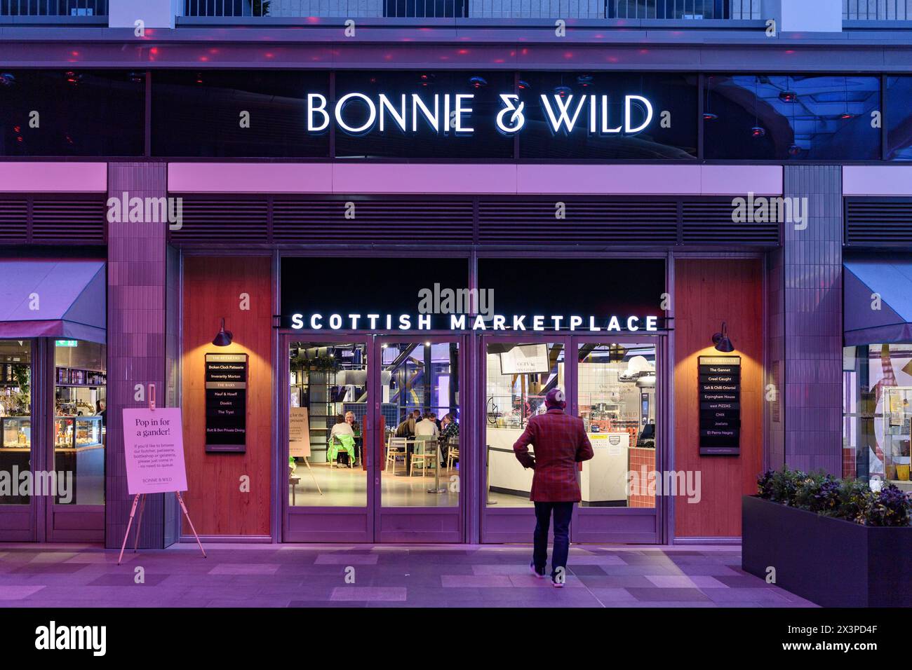 St James Quarter, Edimburgo, Bonnie & Wild Foto Stock