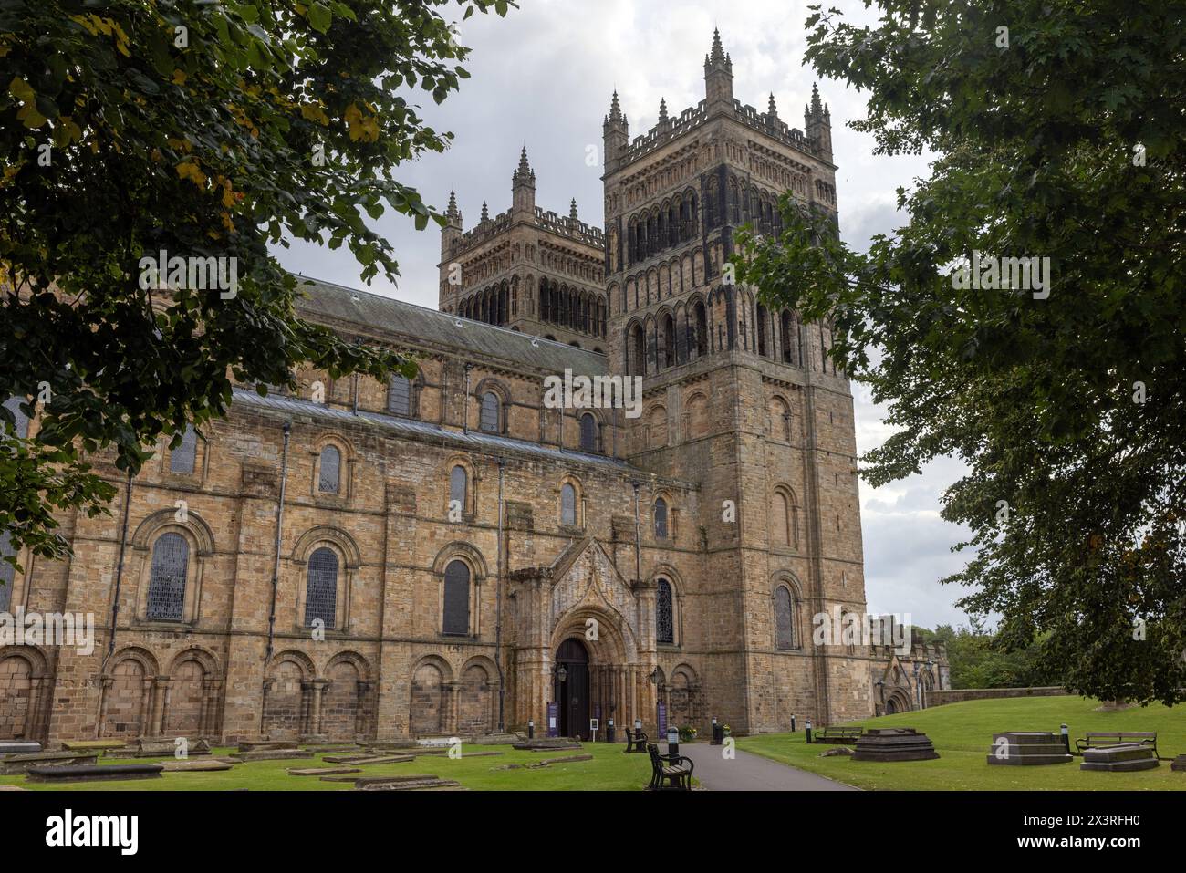 La Cattedrale di Durham Foto Stock