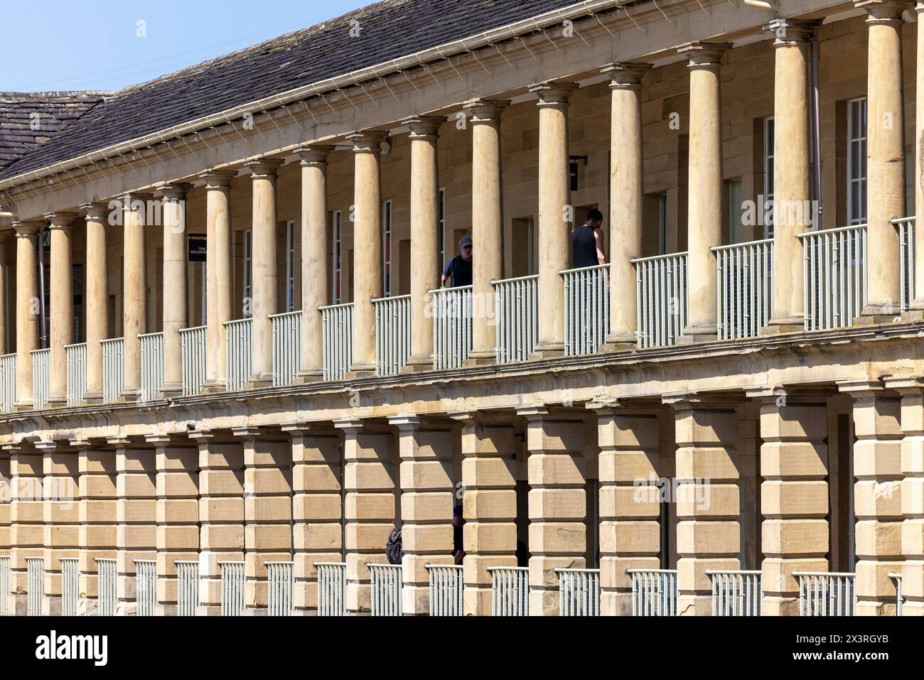 La Piece Hall, Halifax, West Yorkshire Foto Stock