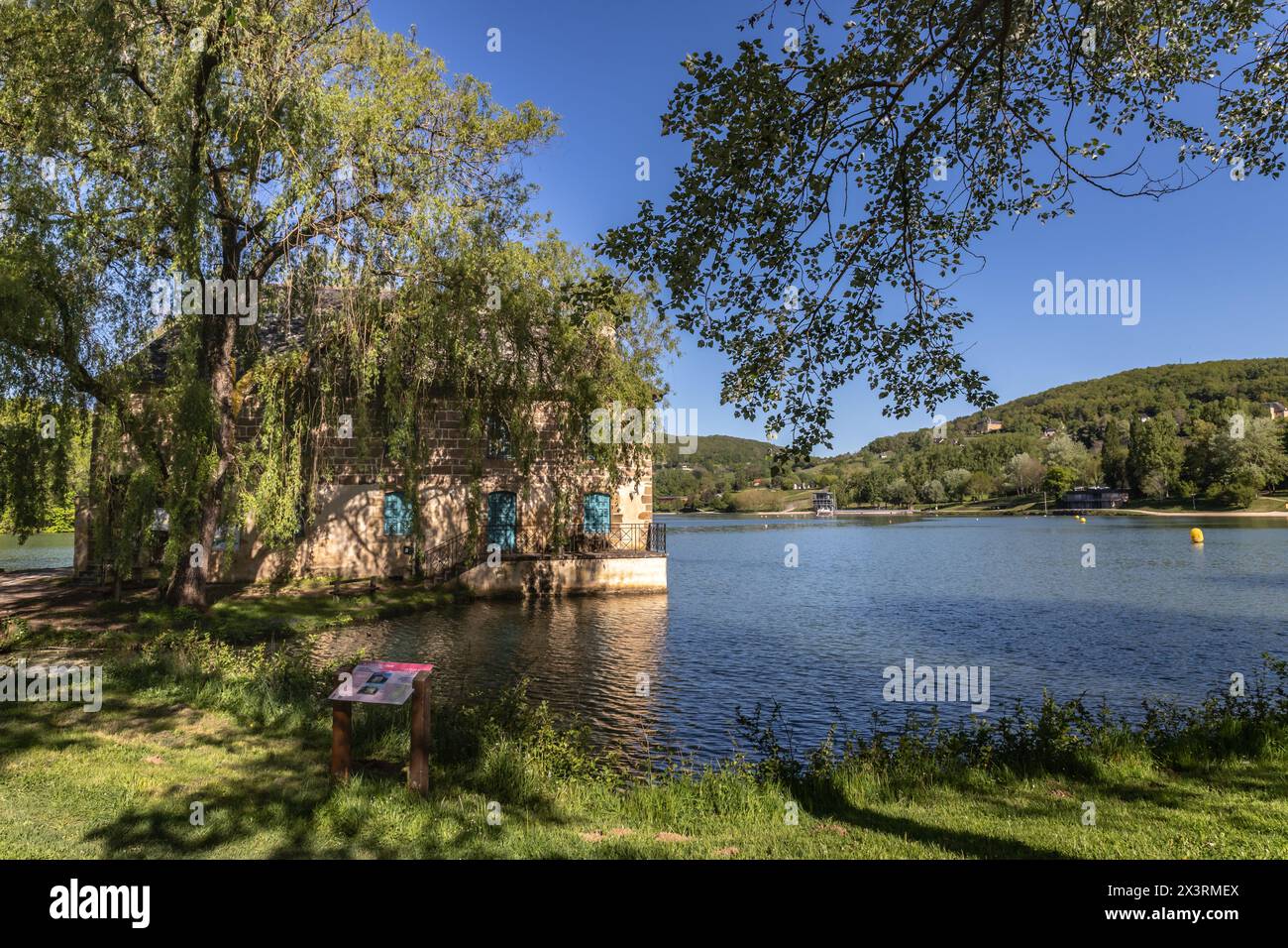 LAC du Causse - Office du tourisme Foto Stock