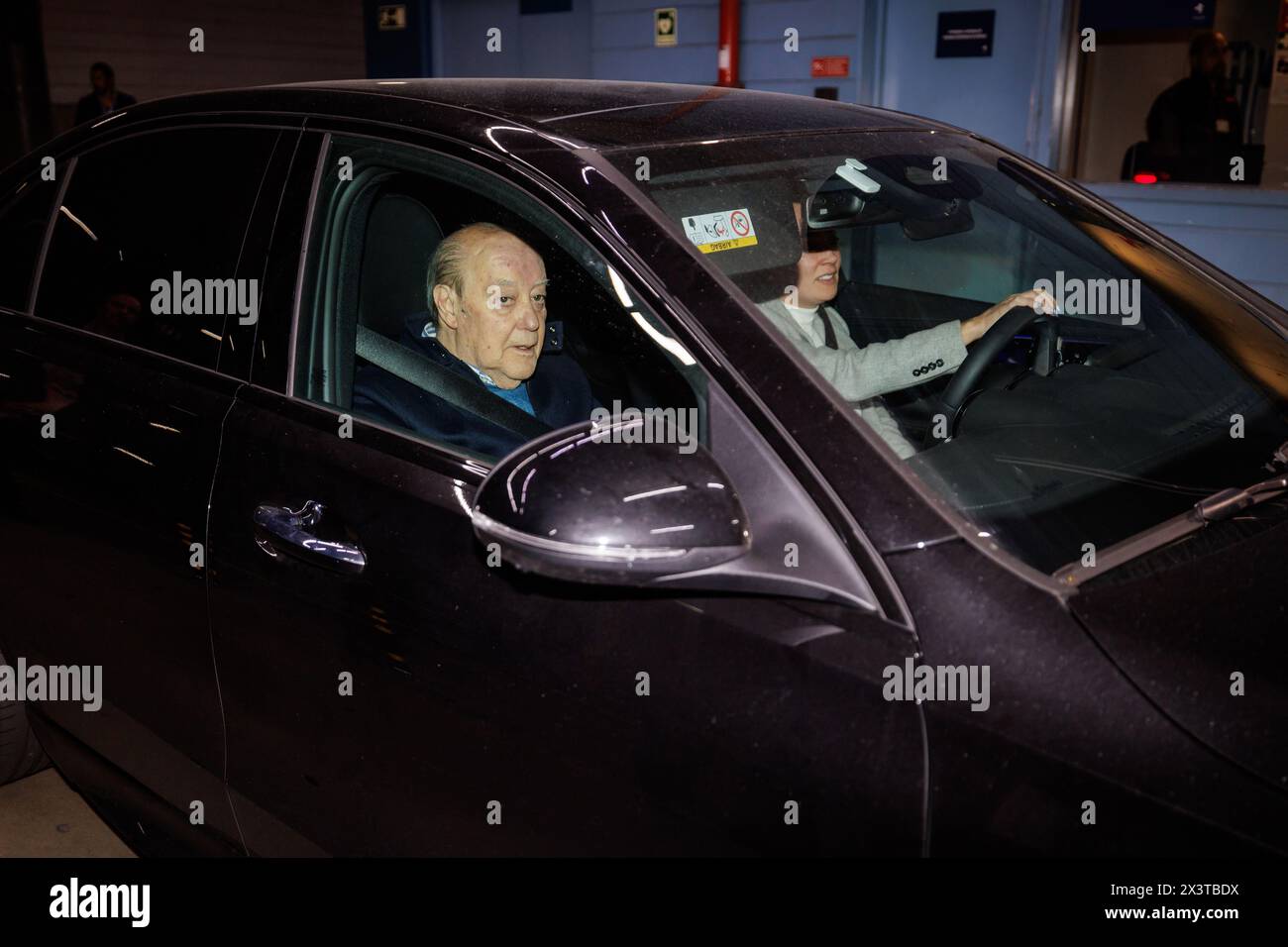Porto, Portogallo. 27 aprile 2024. Porto, 04/27/2024 - elezioni per la presidenza del Futebol Clube do Porto a Estádio do Dragão. Jorge Nuno Pinto da Costa (Miguel Pereira/Global Imagens) credito: Atlantico Press/Alamy Live News Foto Stock