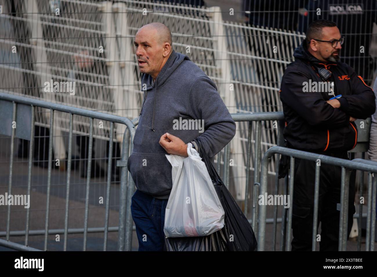 Porto, Portogallo. 27 aprile 2024. Porto, 04/27/2024 - elezioni per la presidenza del Futebol Clube do Porto a Estádio do Dragão. (Miguel Pereira/Global Imagens) credito: Atlantico Press/Alamy Live News Foto Stock