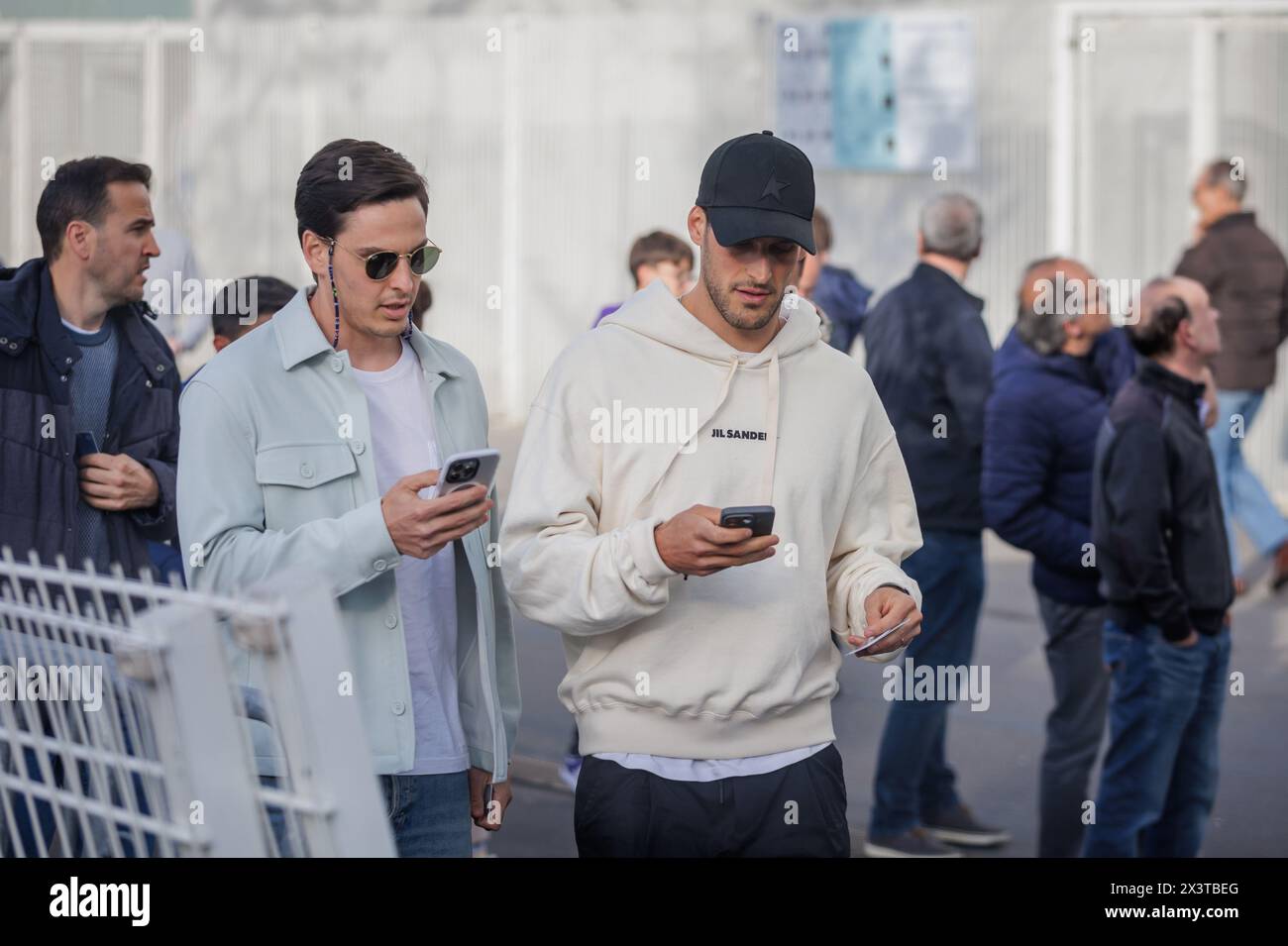 Porto, Portogallo. 27 aprile 2024. Porto, 04/27/2024 - elezioni per la presidenza del Futebol Clube do Porto a Estádio do Dragão. Goncalo Paciência (Miguel Pereira/Global Imagens) credito: Atlantico Press/Alamy Live News Foto Stock