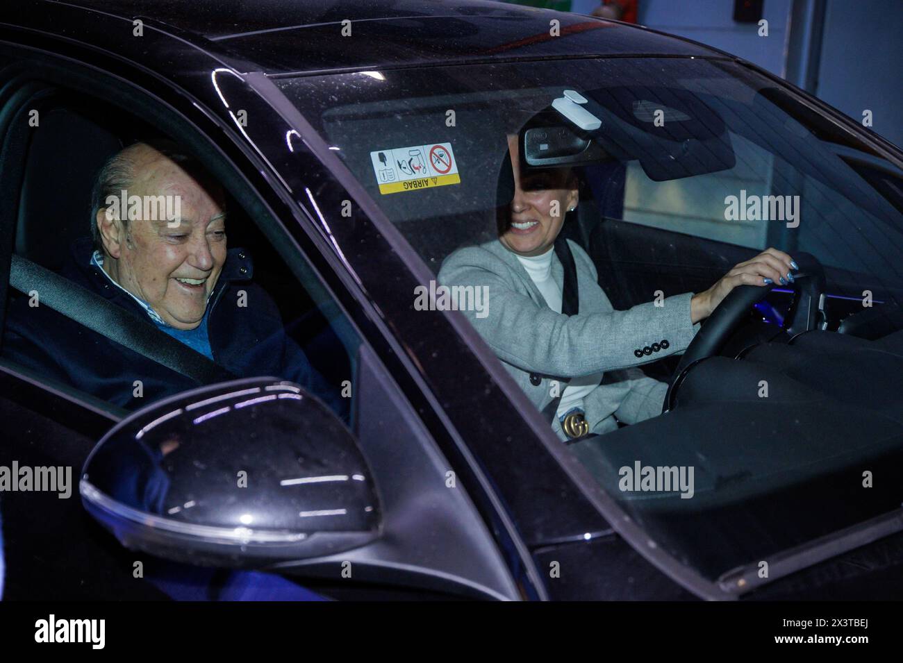 Porto, Portogallo. 27 aprile 2024. Porto, 04/27/2024 - elezioni per la presidenza del Futebol Clube do Porto a Estádio do Dragão. Jorge Nuno Pinto da Costa (Miguel Pereira/Global Imagens) credito: Atlantico Press/Alamy Live News Foto Stock