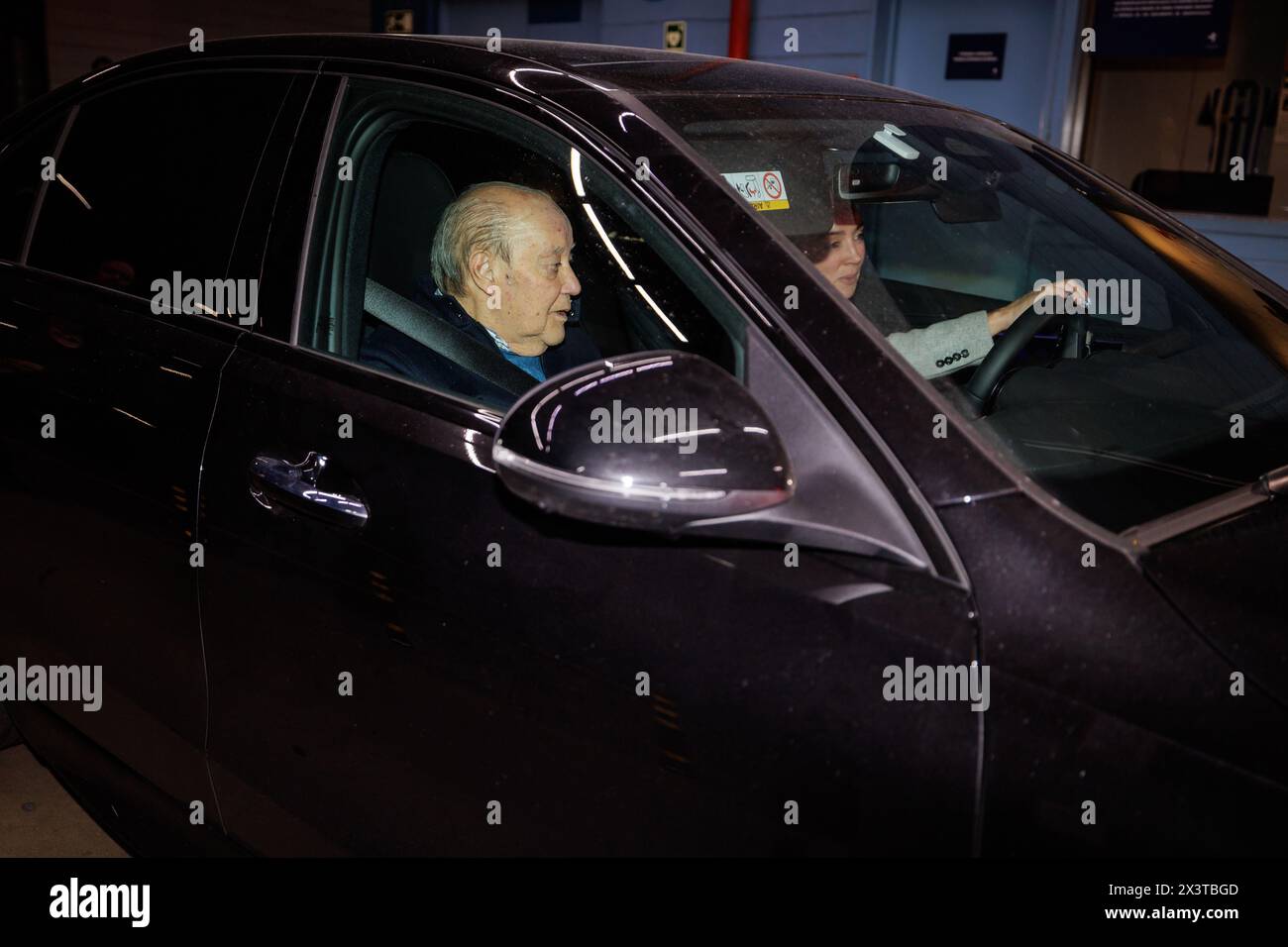 Porto, Portogallo. 28 aprile 2024. Porto, 04/27/2024 - elezioni per la presidenza del Futebol Clube do Porto a Estádio do Dragão. Jorge Nuno Pinto da Costa (Miguel Pereira/Global Imagens) credito: Atlantico Press/Alamy Live News Foto Stock
