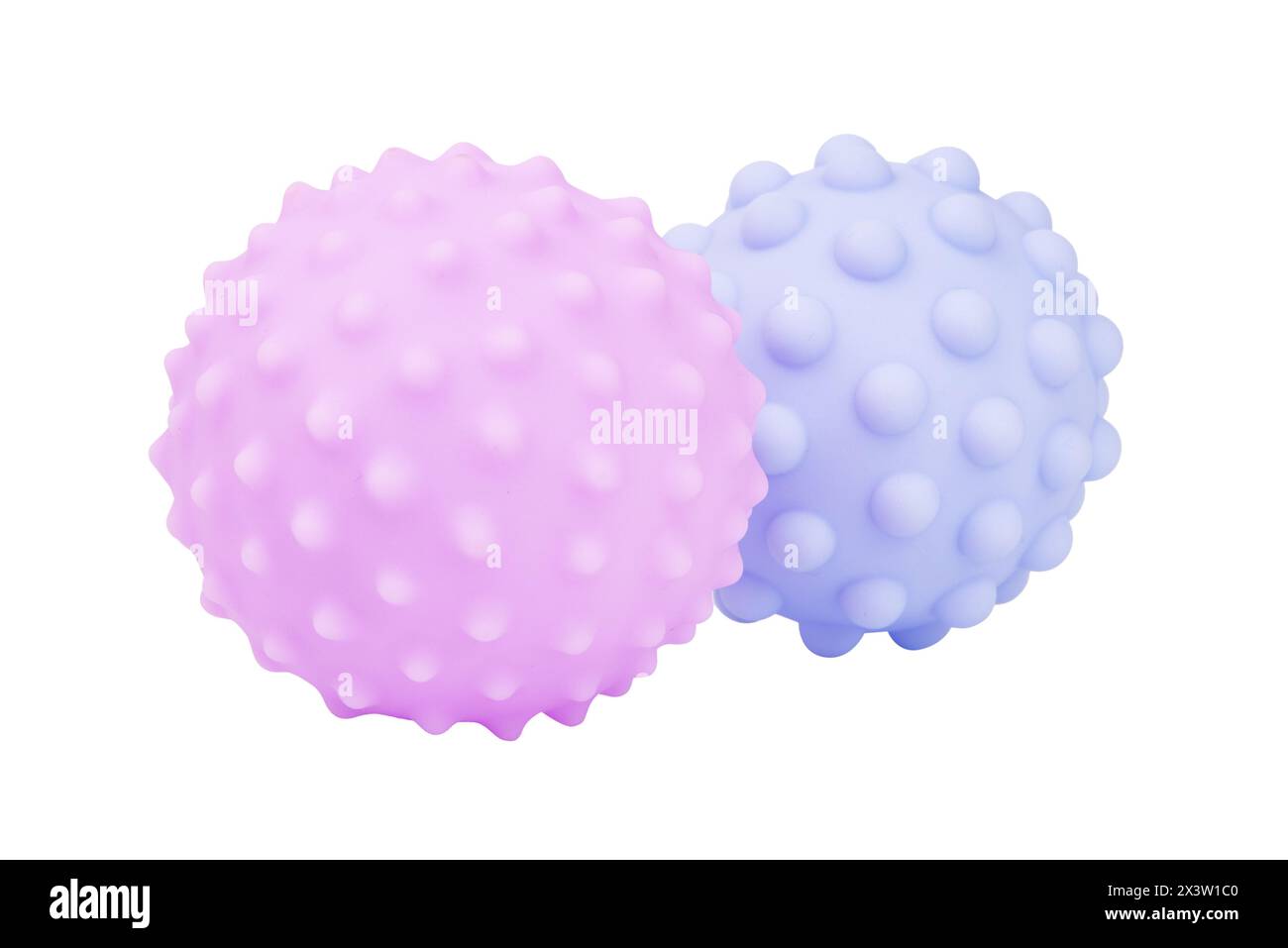 Giocattolo in gomma con palla luminosa per cani. Accessori per animali domestici. Foto Stock