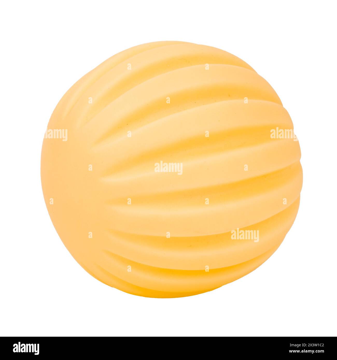 Giocattolo in gomma con palla luminosa per cani. Accessori per animali domestici. Foto Stock