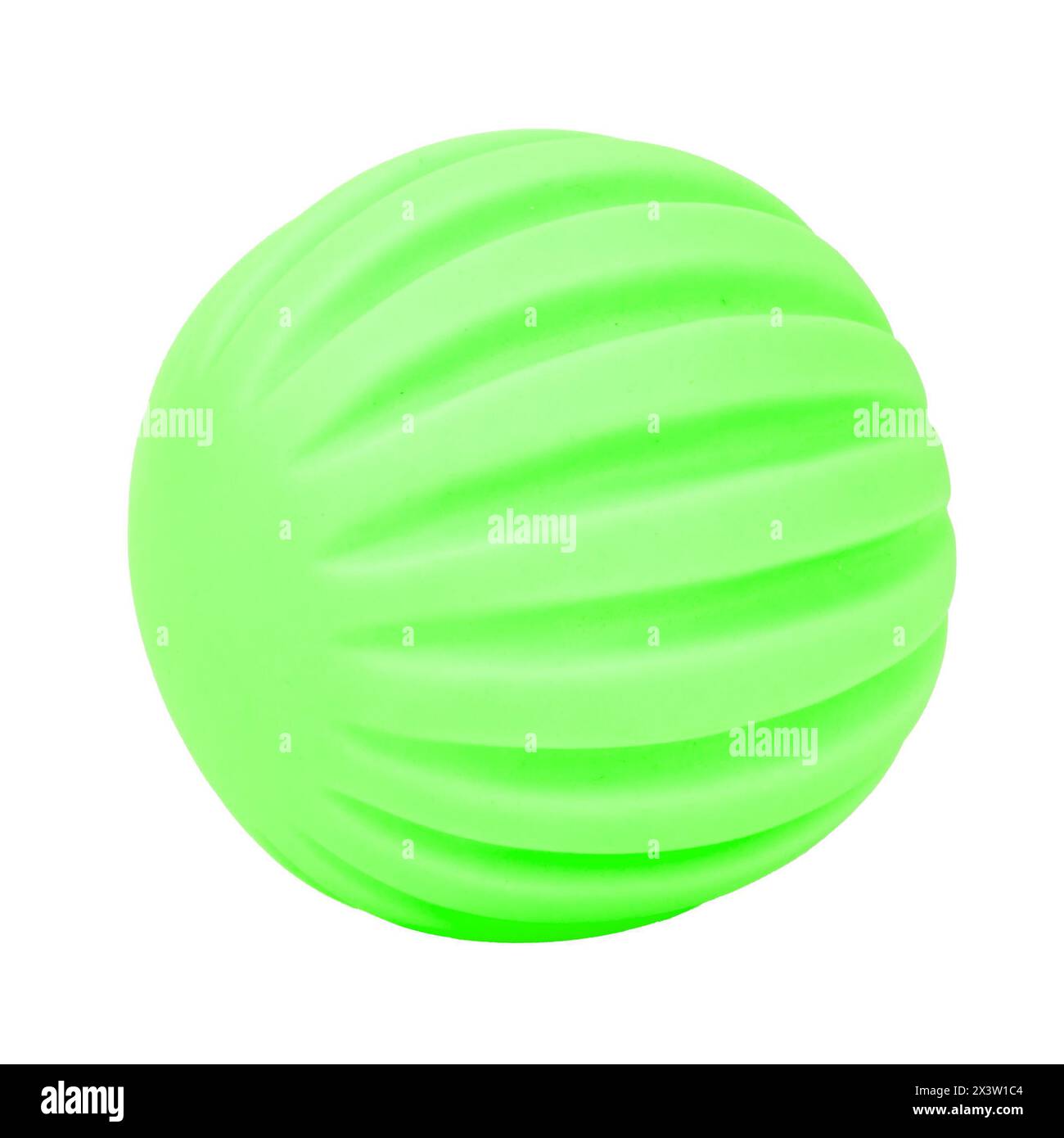 Giocattolo in gomma con palla luminosa per cani. Accessori per animali domestici. Foto Stock