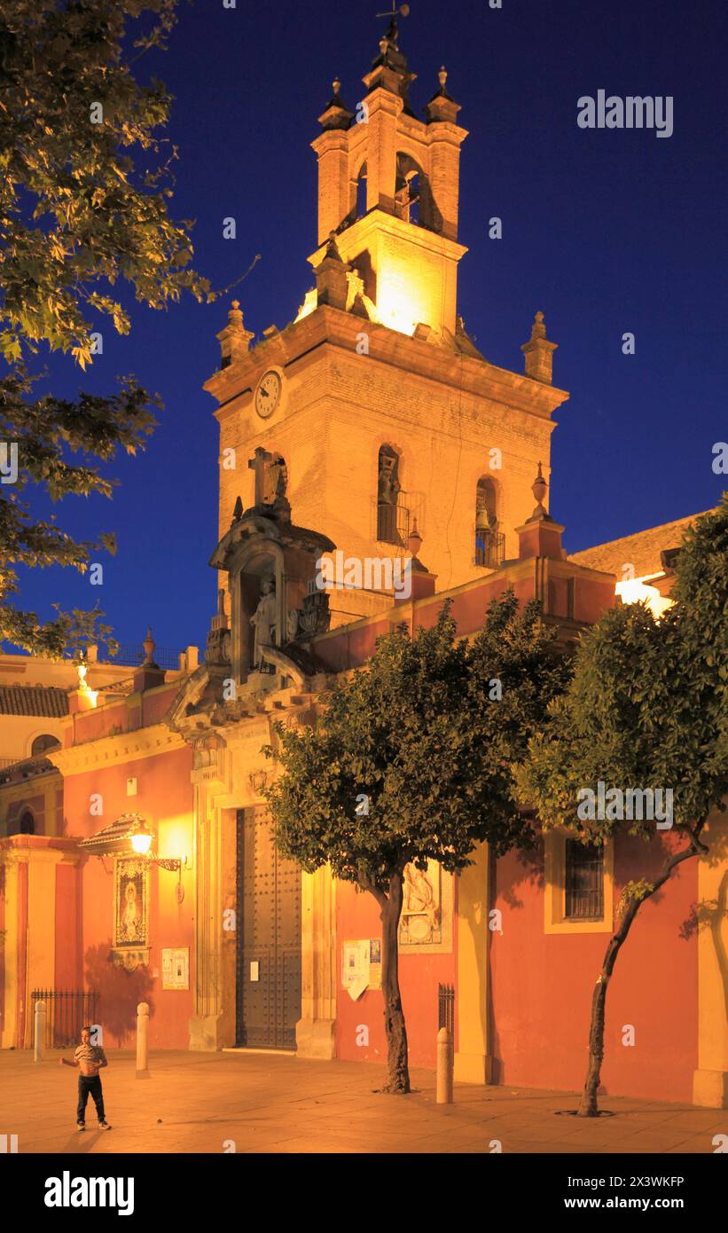 Spagna, Andalusia, Siviglia, Iglesia de San Lorenzo Foto Stock